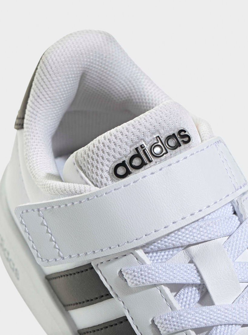 حذاء سنيكرز بشريط إغلاق لاصق جراند كورت 00s إي إل للأولاد من أديداس-girls-shoes-sneakers-image-7