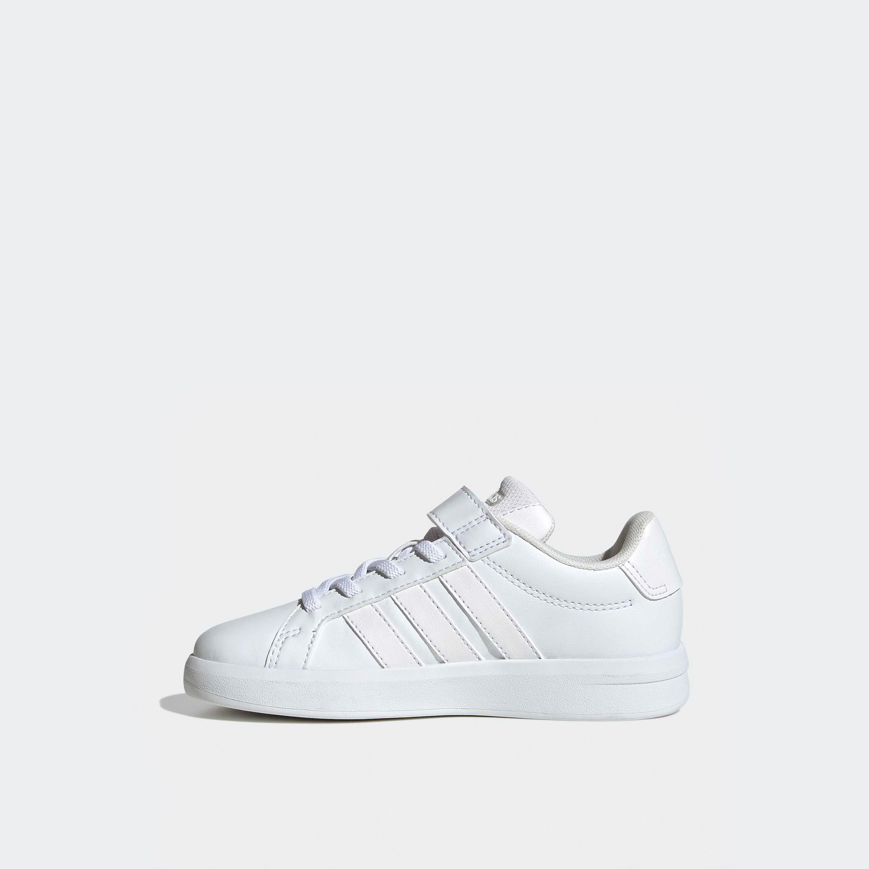 Adidas Boys Grand Court 3.0 EL Hook & Loop Sneakers-girls-shoes-sneakers-image-3