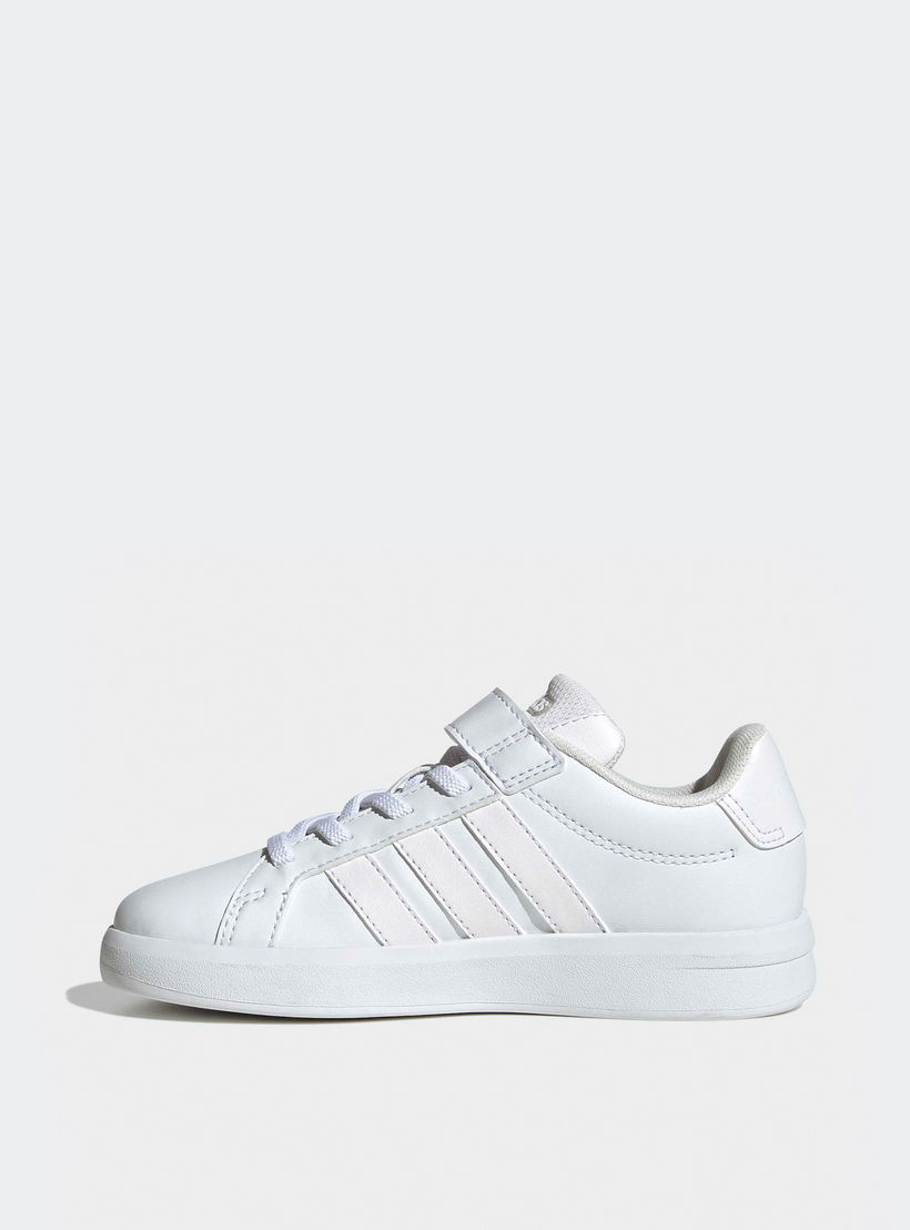 Adidas Boys Grand Court 3.0 EL Hook & Loop Sneakers-girls-shoes-sneakers-image-3