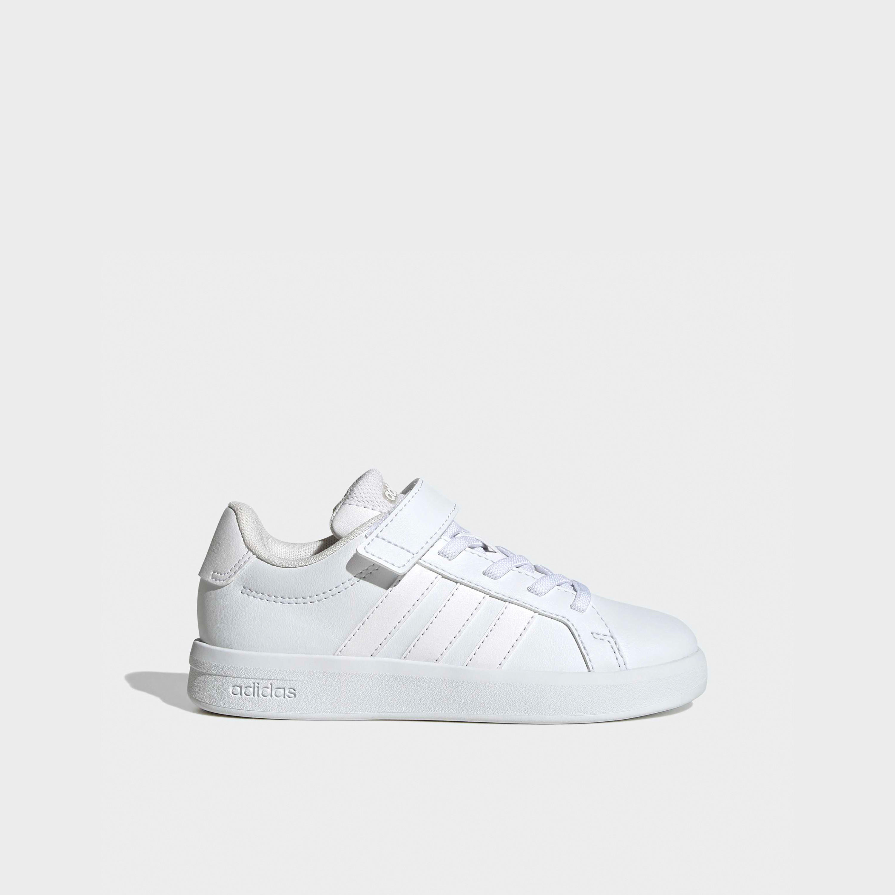 Adidas Kids Grand Court 3.0 Hook & Loop Ankle Sneakers-girls-shoes-sneakers-image-2
