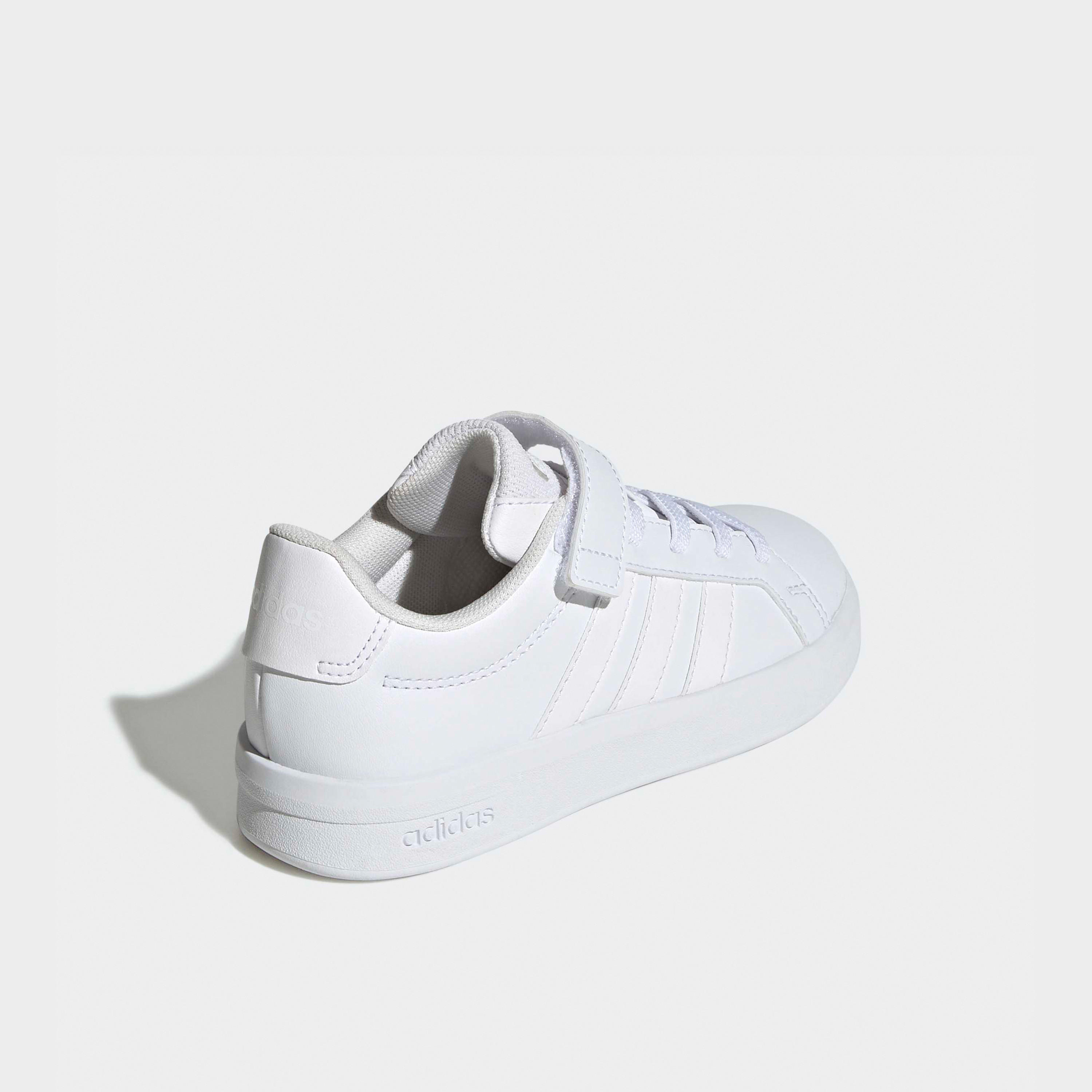 Adidas Kids Grand Court 3.0 Hook & Loop Ankle Sneakers-girls-shoes-sneakers-image-7