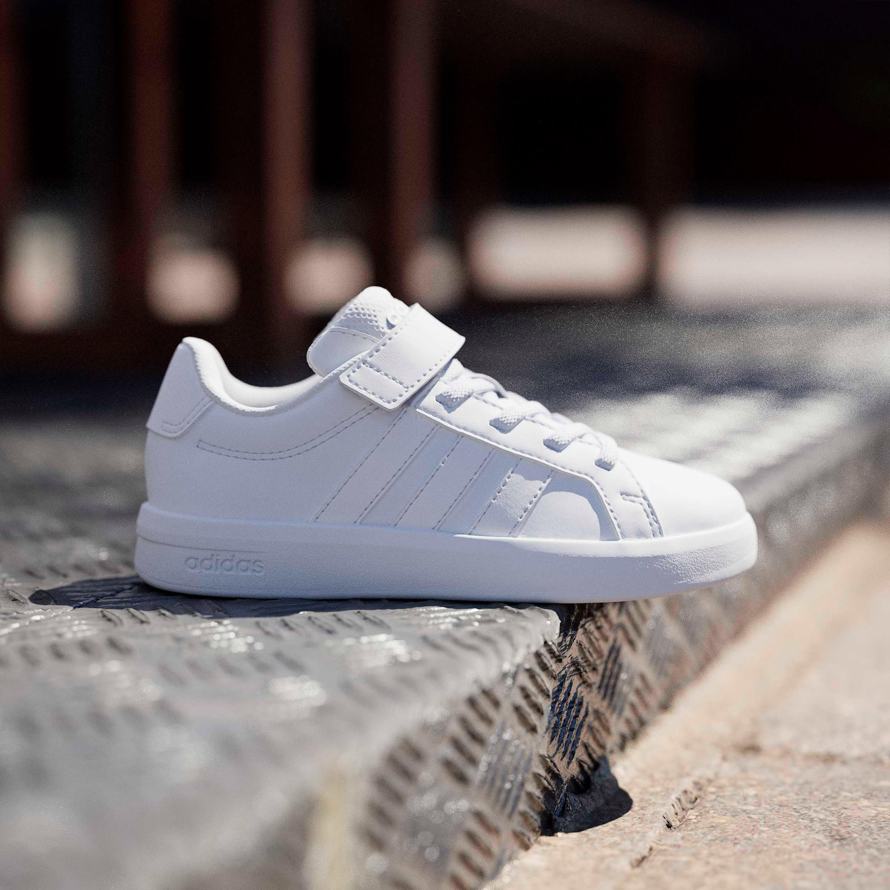 Adidas Kids Grand Court 3.0 Hook & Loop Ankle Sneakers-girls-shoes-sneakers-image-8