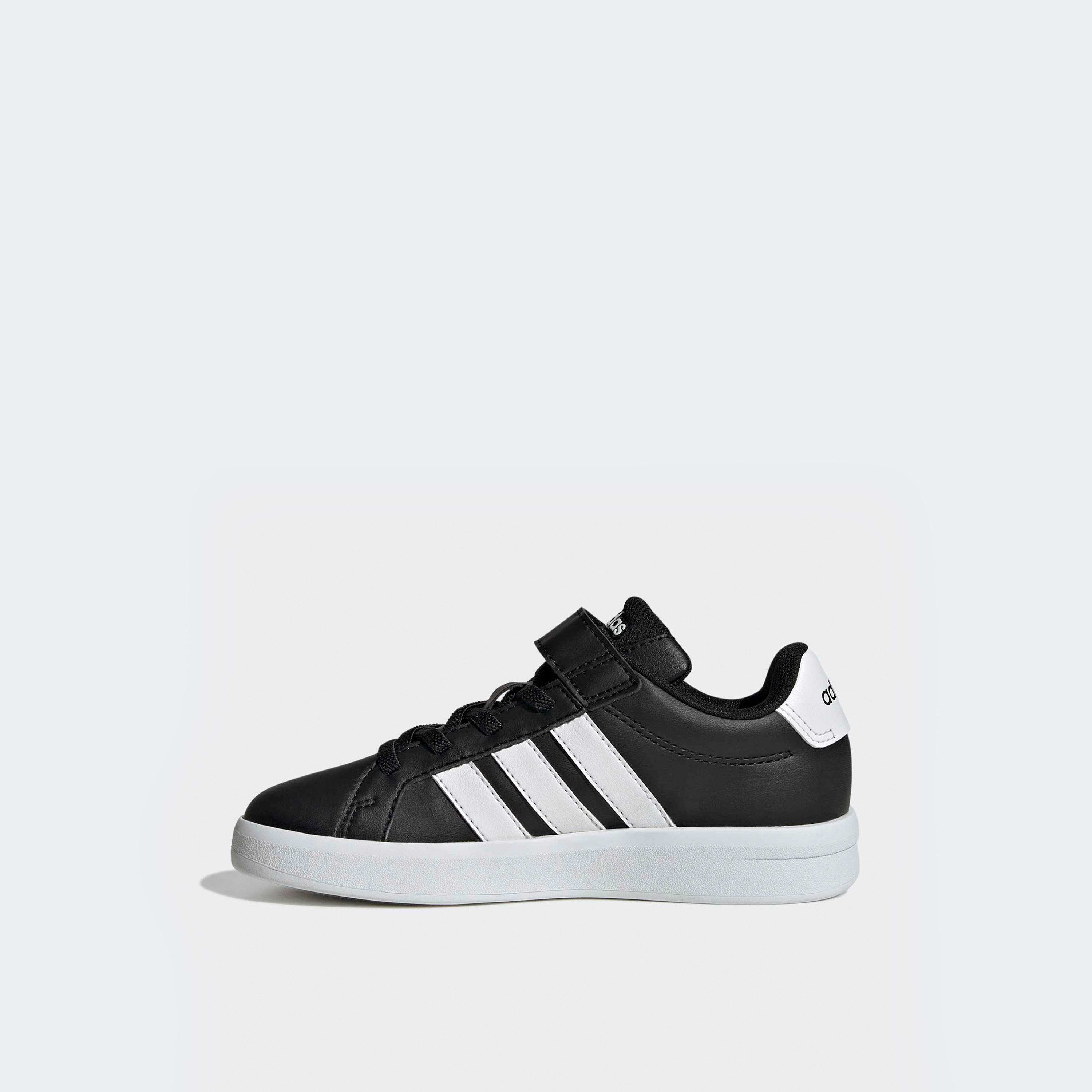 حذاء سنيكرز بشريط إغلاق لاصق جراند كورت 3.0 إي إل للأولاد من أديداس-sports-boys-shoes-image-3