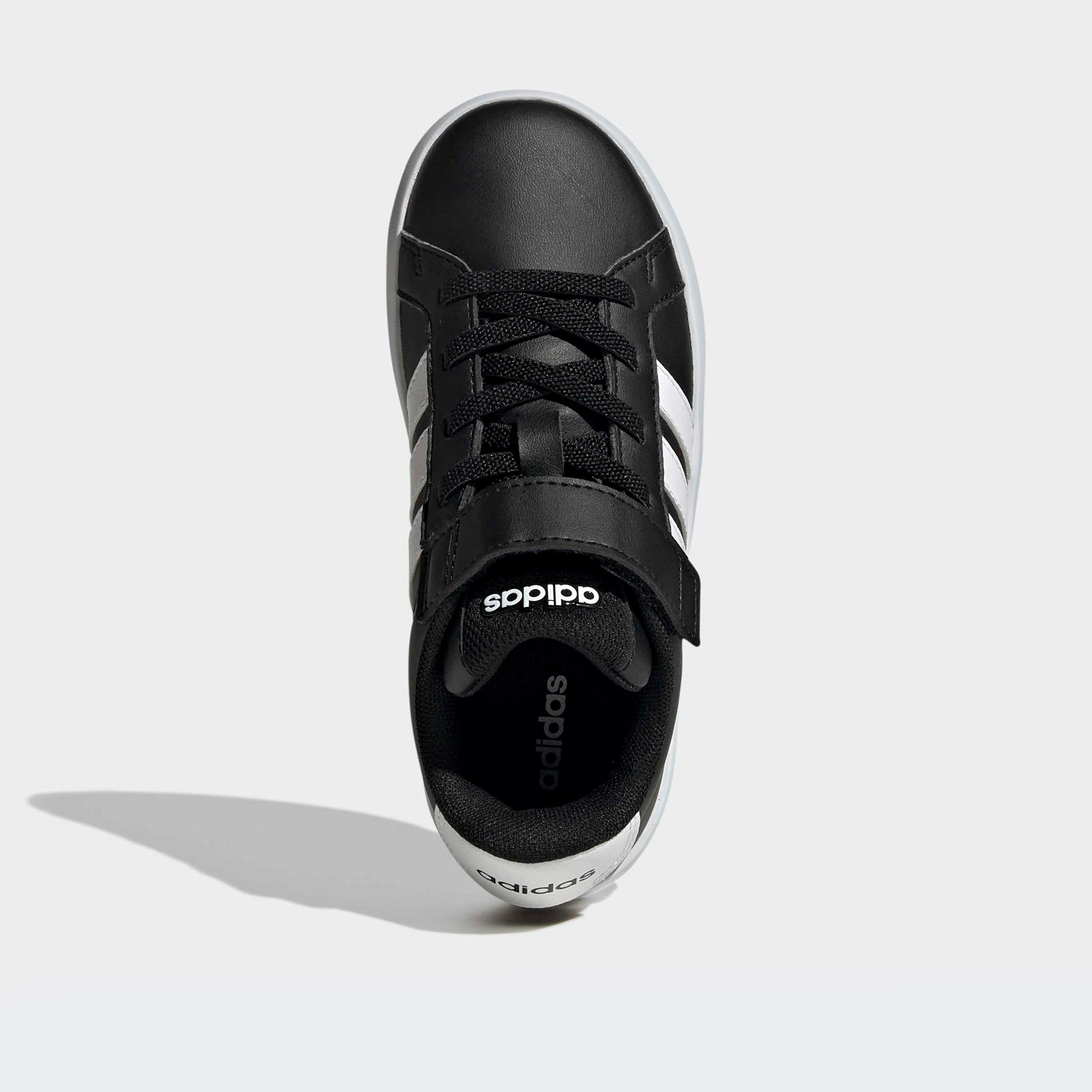 حذاء سنيكرز بشريط إغلاق لاصق جراند كورت 3.0 إي إل للأولاد من أديداس-sports-boys-shoes-image-4
