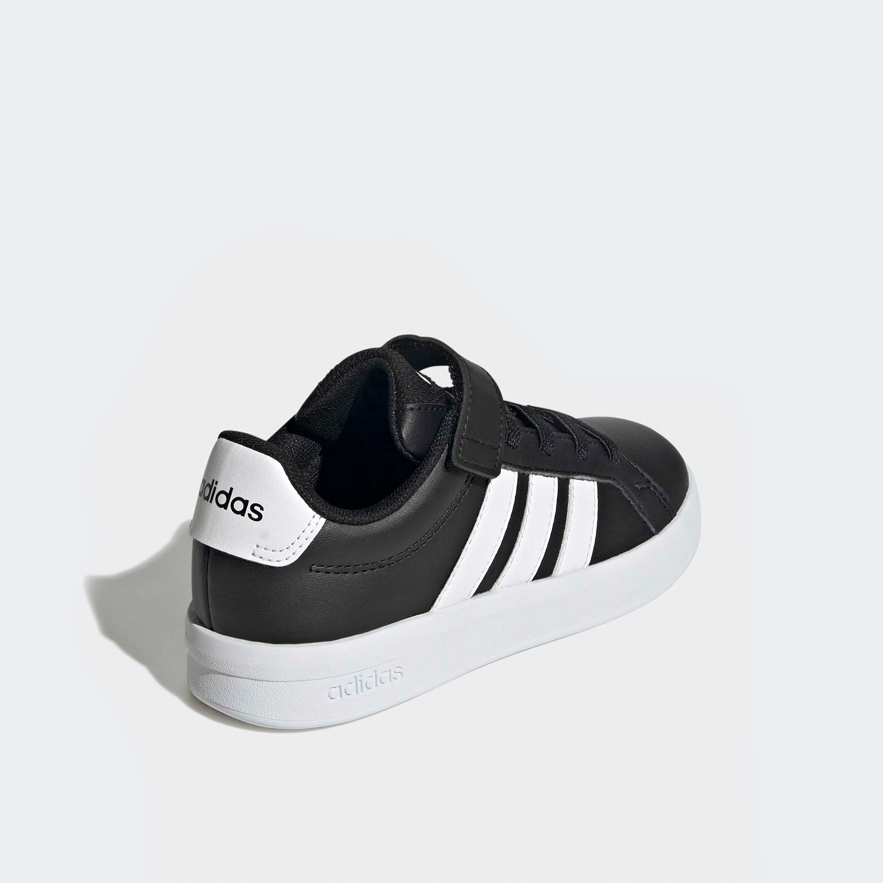 حذاء سنيكرز بشريط إغلاق لاصق جراند كورت 3.0 إي إل للأولاد من أديداس-sports-boys-shoes-image-5