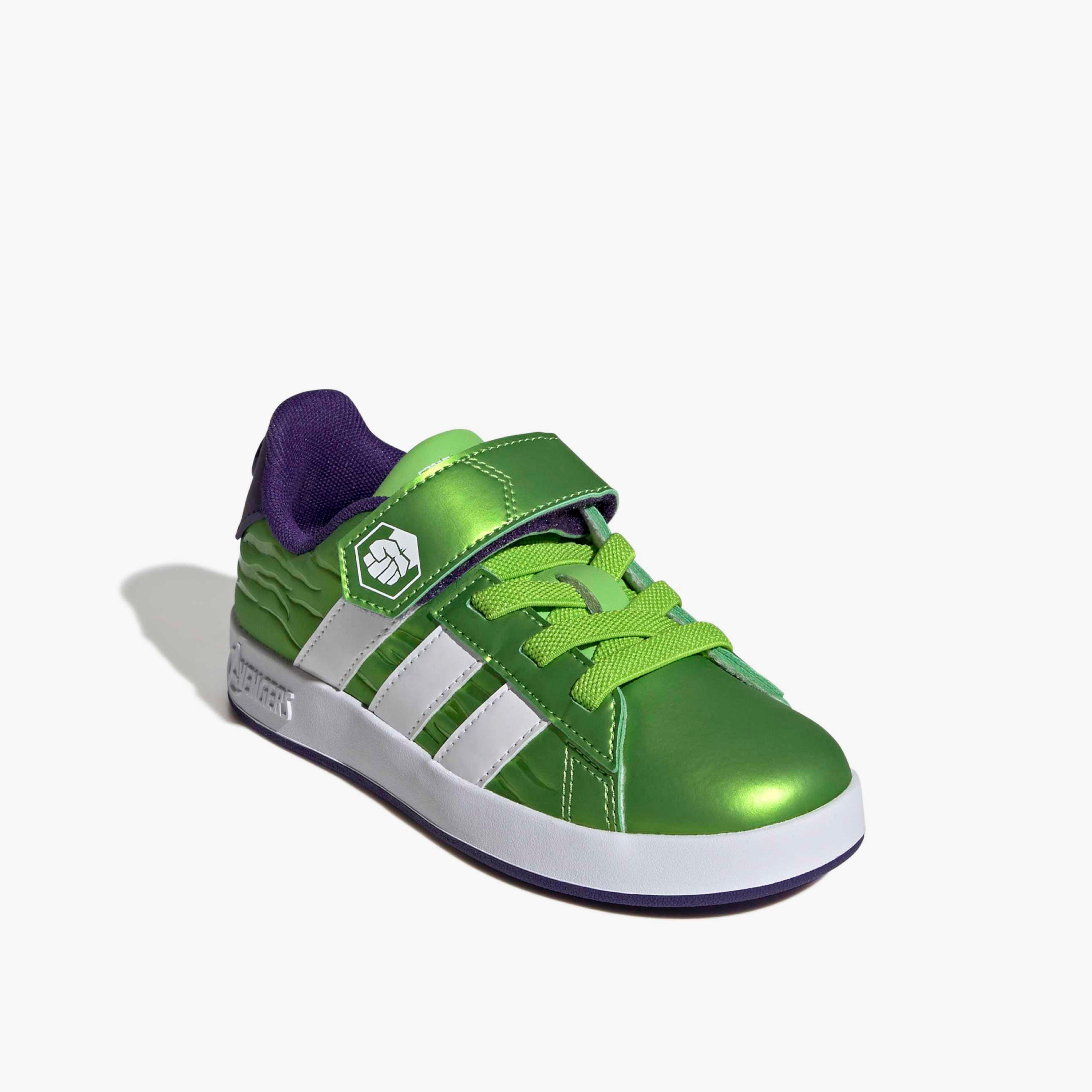 حذاء سنيكرز بشريط إغلاق لاصق جراند كورت هالك للأولاد من أديداس-sports-boys-shoes-image-1