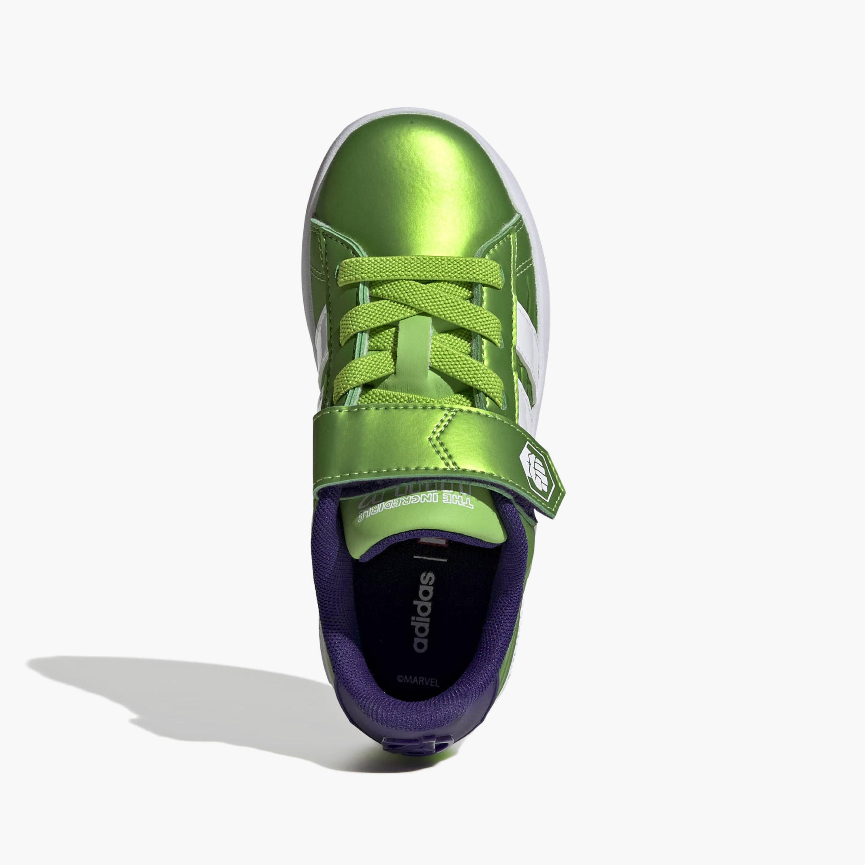 حذاء سنيكرز بشريط إغلاق لاصق جراند كورت هالك للأولاد من أديداس-sports-boys-shoes-image-3