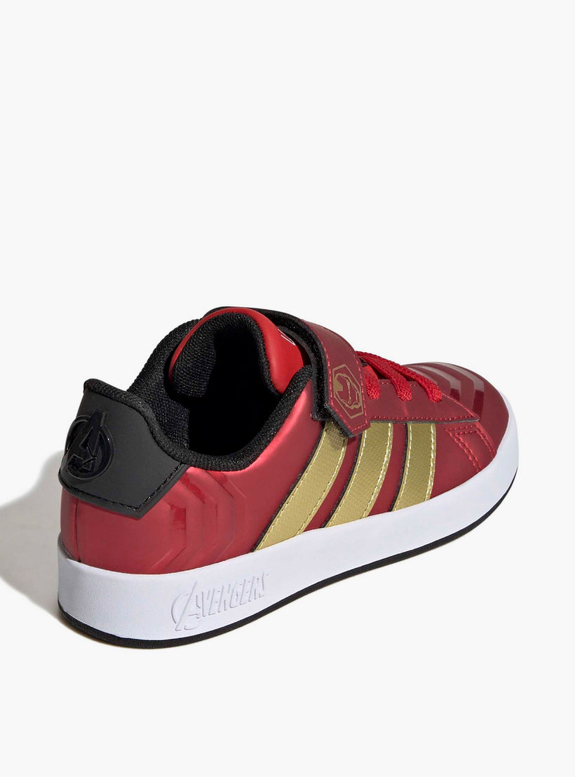حذاء سنيكرز جراند كورت آيرون مان إي إل بشريط إغلاق لاصق للأولاد من أديداس-sports-boys-shoes-image-3