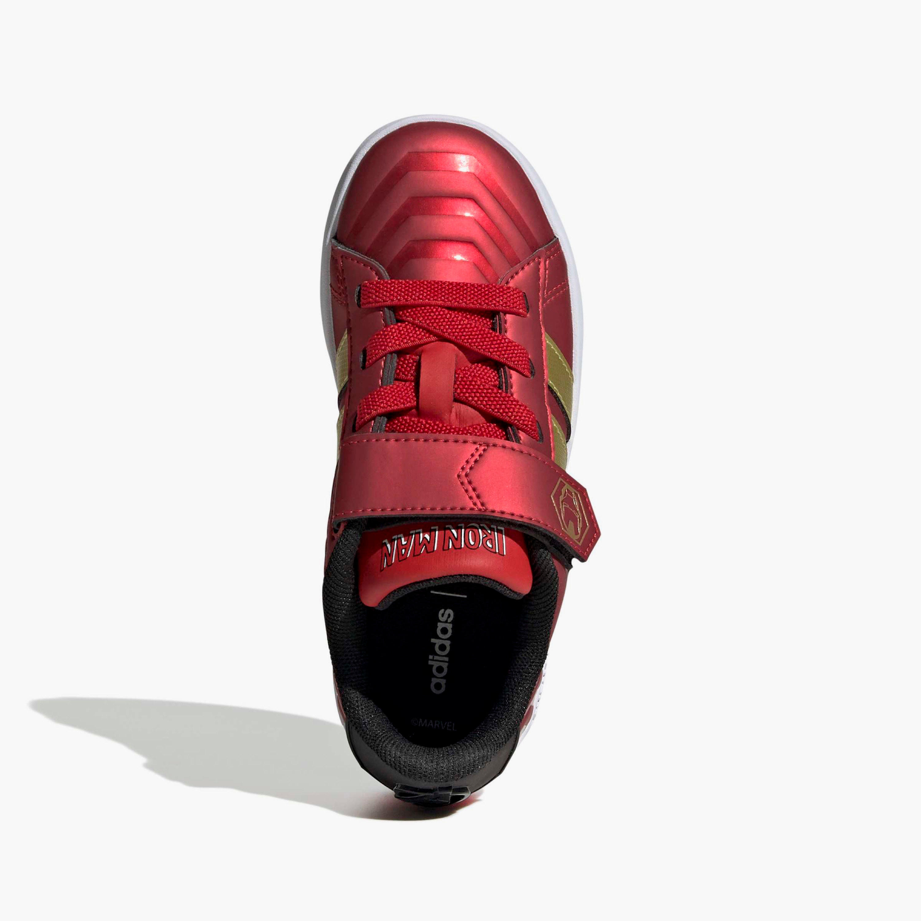 حذاء سنيكرز جراند كورت آيرون مان إي إل بشريط إغلاق لاصق للأولاد من أديداس-sports-boys-shoes-image-4