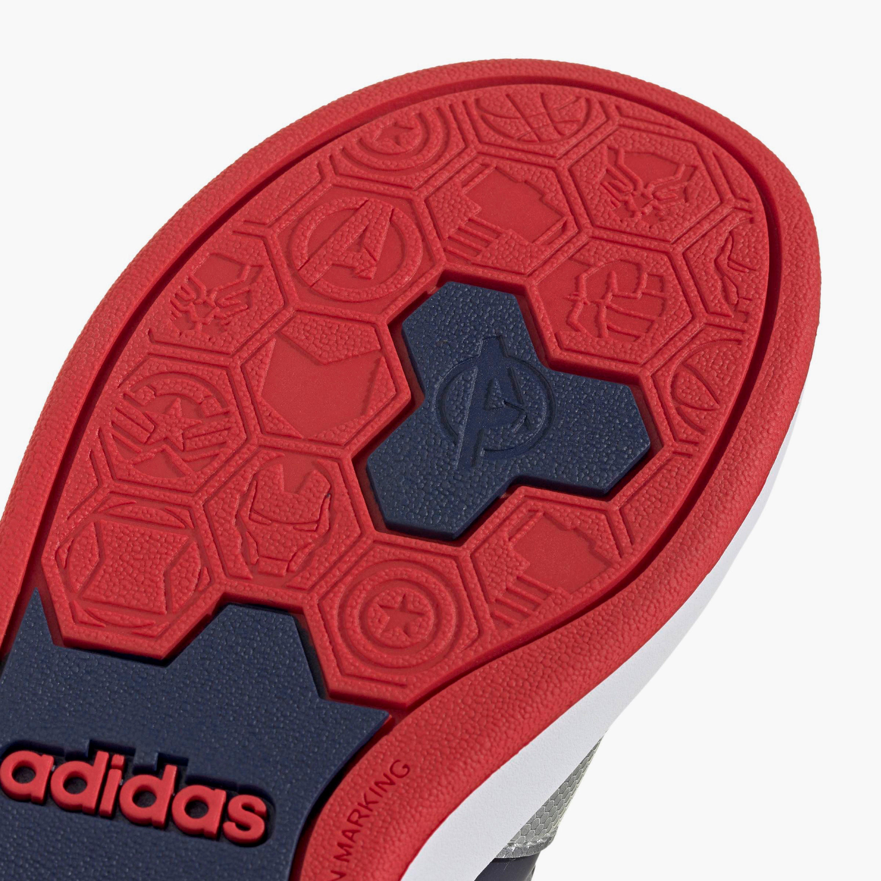 Adidas Boys GRAND COURT CAPT AMERICA EL Hook & Loop Sneakers-sports-boys-shoes-image-6