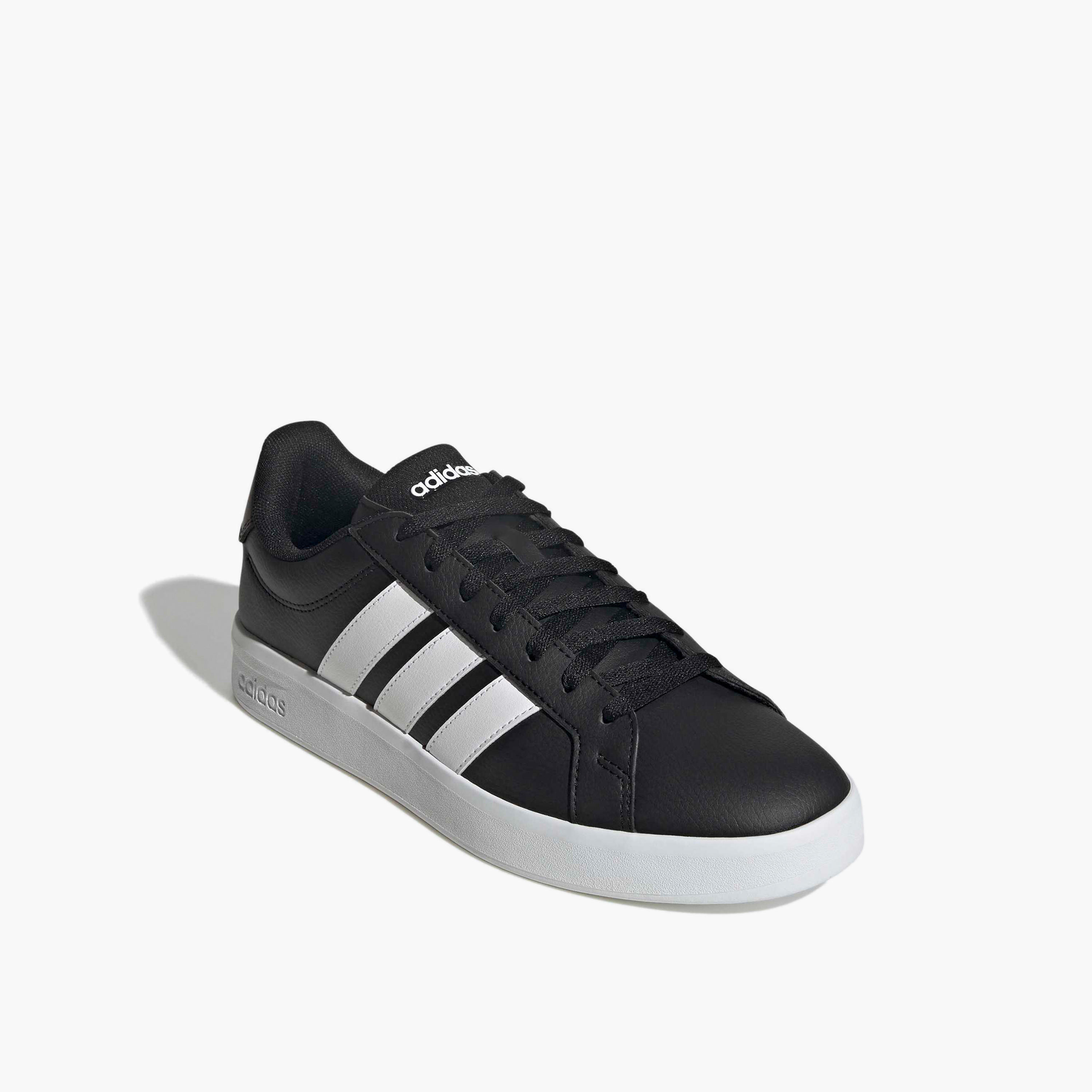 حذاء سنيكرز برباط إغلاق جراند كورت باس 3.0 للرجال من أديداس-sports-men-shoes-image-1