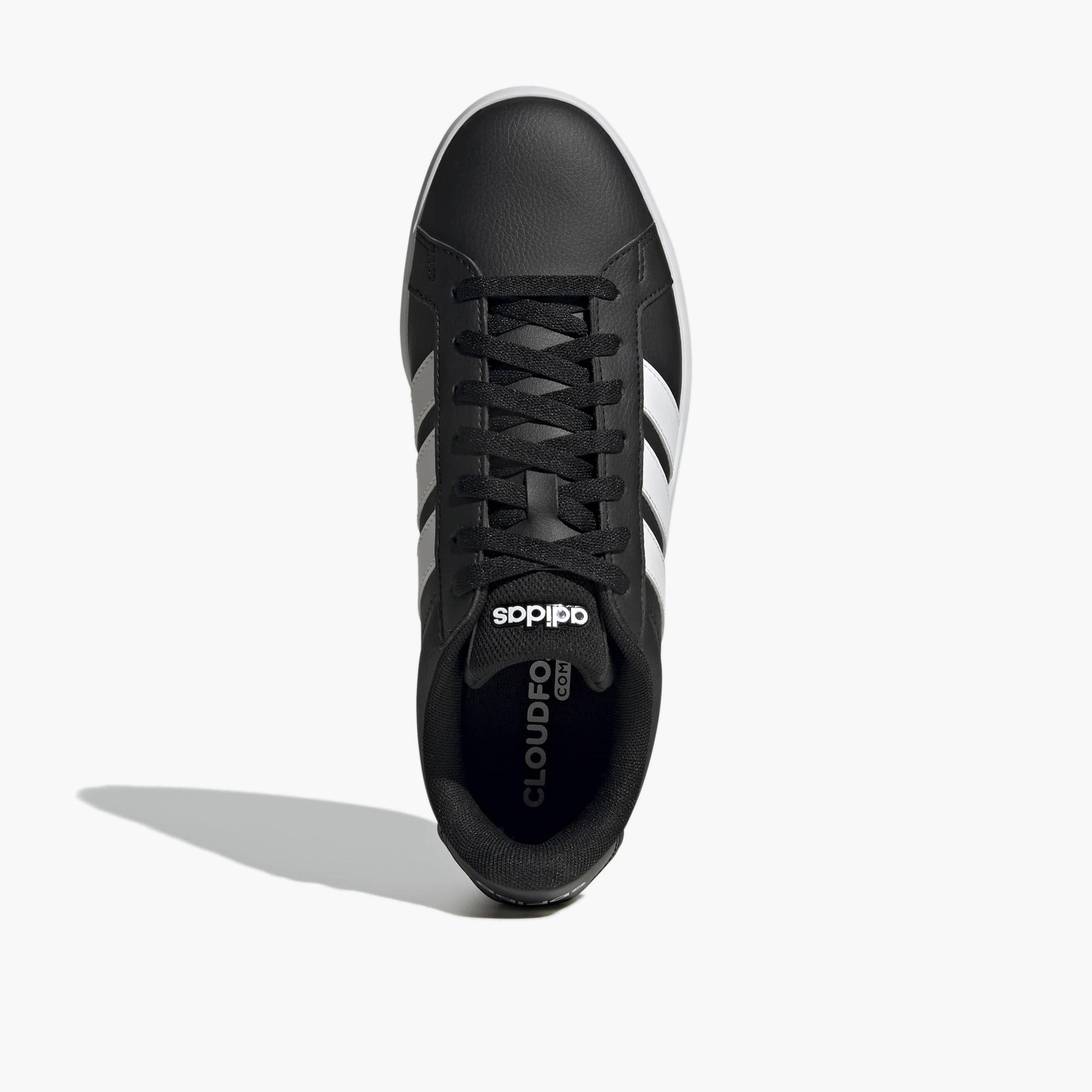 حذاء سنيكرز برباط إغلاق جراند كورت باس 3.0 للرجال من أديداس-sports-men-shoes-image-4