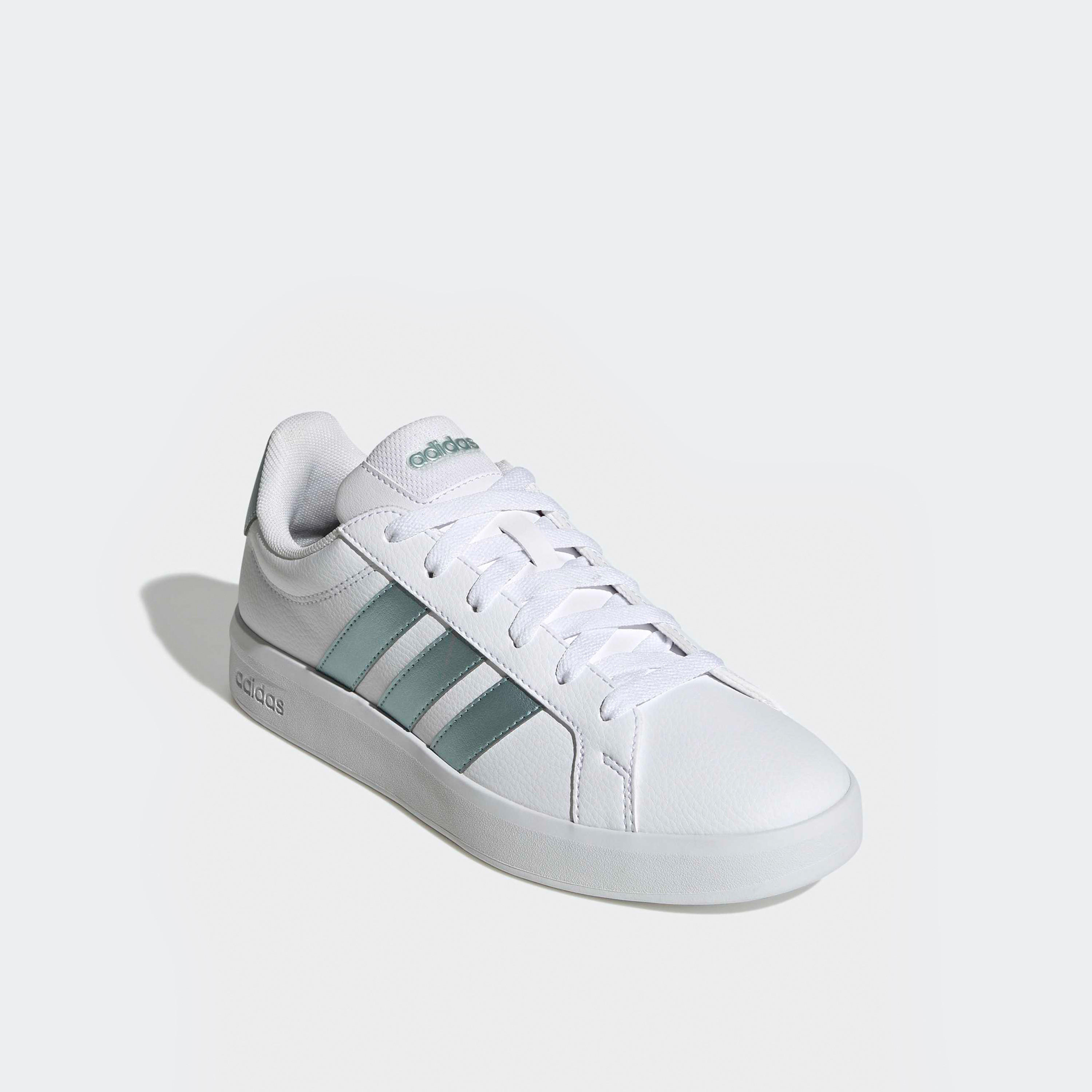Adidas Women Grand Court Base 3.0 Lace-Up Ankle Sneakers-sports-women-shoes-image-1