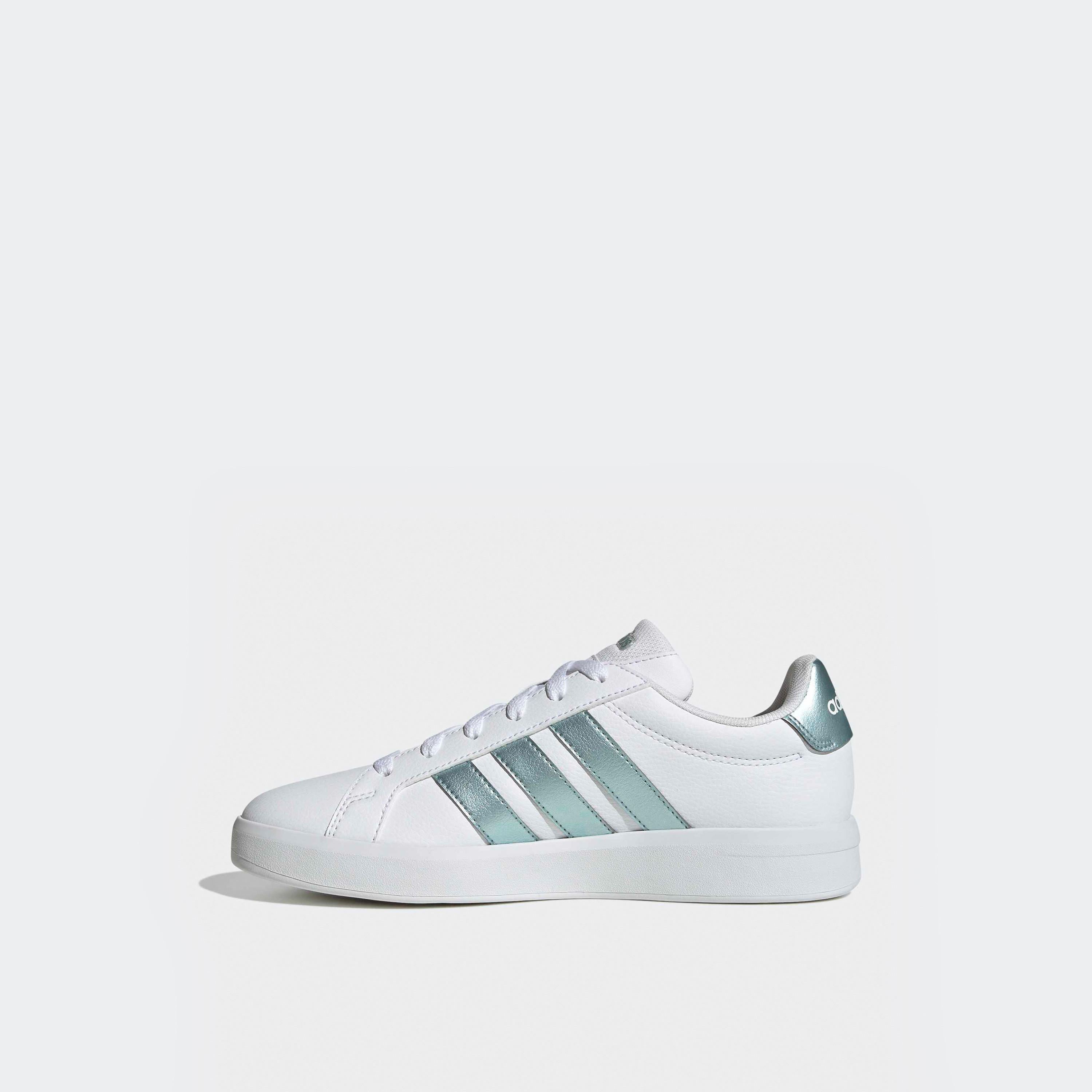 Adidas Women Grand Court Base 3.0 Lace-Up Ankle Sneakers-sports-women-shoes-image-3