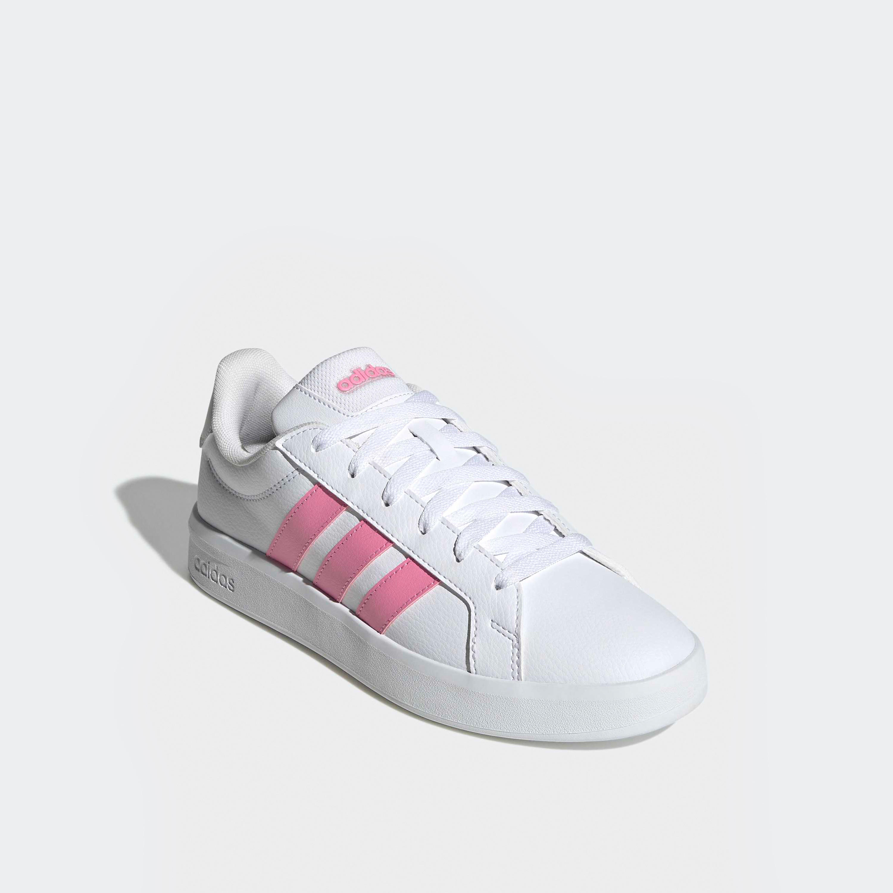 Adidas Women Grand Court Base 3.0 Lace-Up Ankle Sneakers-sports-women-shoes-image-1
