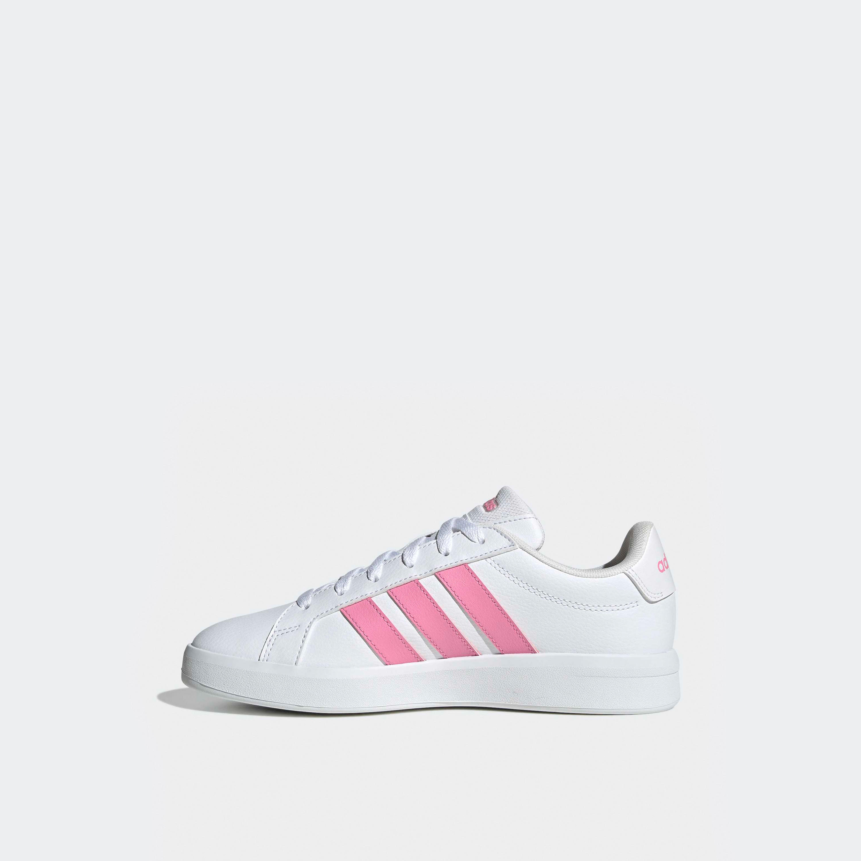 Adidas Women Grand Court Base 3.0 Lace-Up Ankle Sneakers-sports-women-shoes-image-3