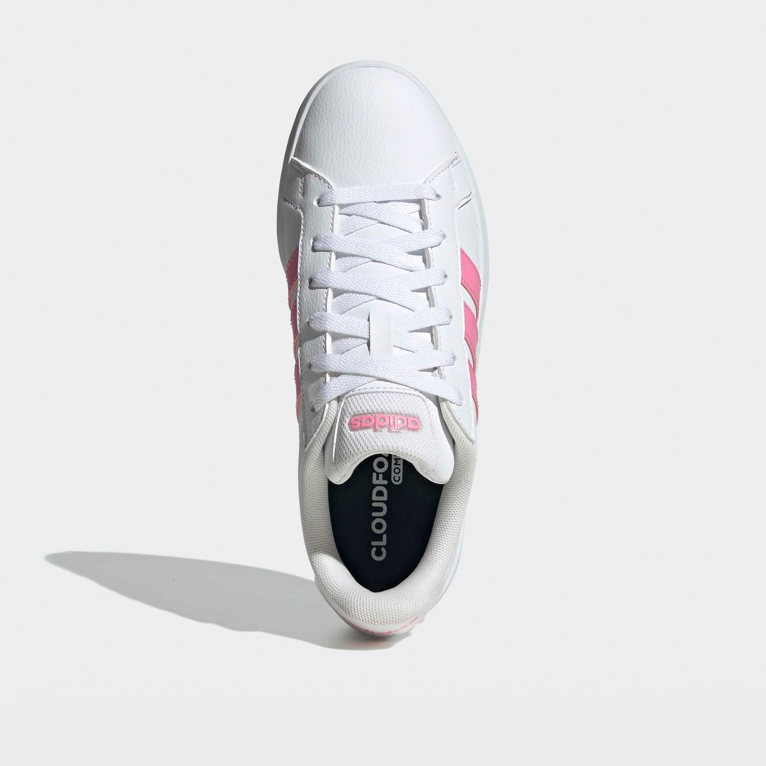 Adidas Women Grand Court Base 3.0 Lace-Up Ankle Sneakers-sports-women-shoes-image-4