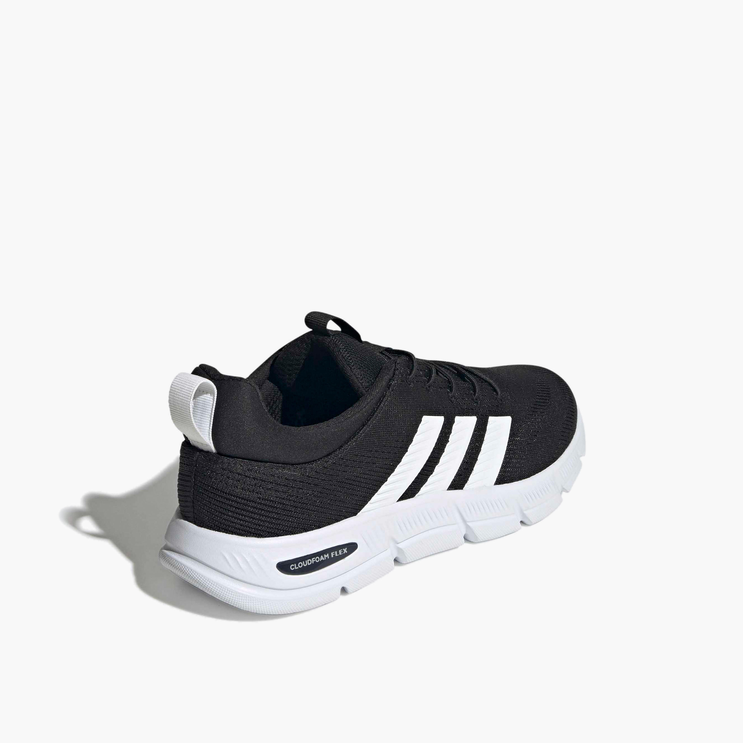 Adidas Men Cloudfoam Flex - Elastic Laces Slip-On Sneakers-sports-men-shoes-image-5