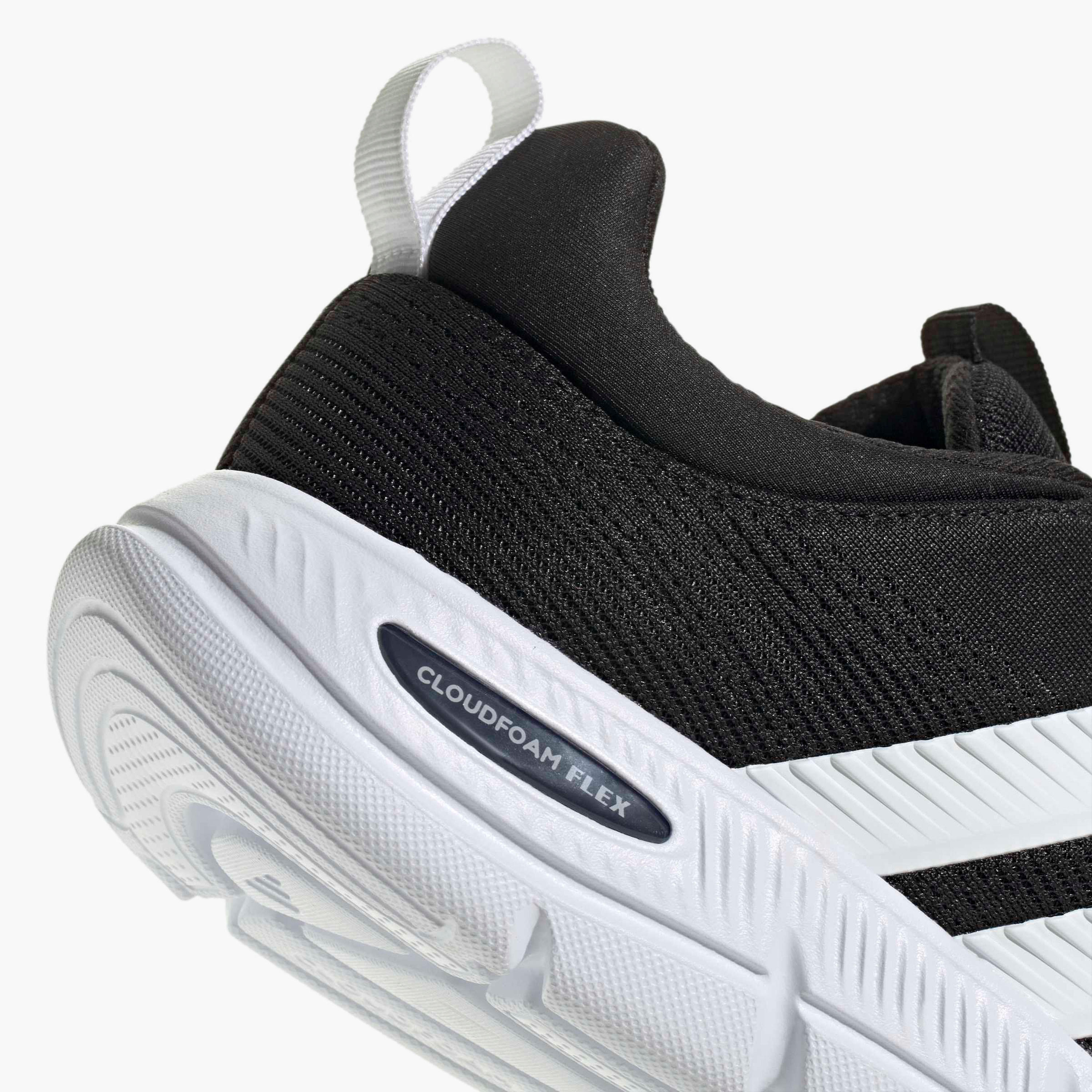 Adidas Men Cloudfoam Flex - Elastic Laces Slip-On Sneakers-sports-men-shoes-image-8
