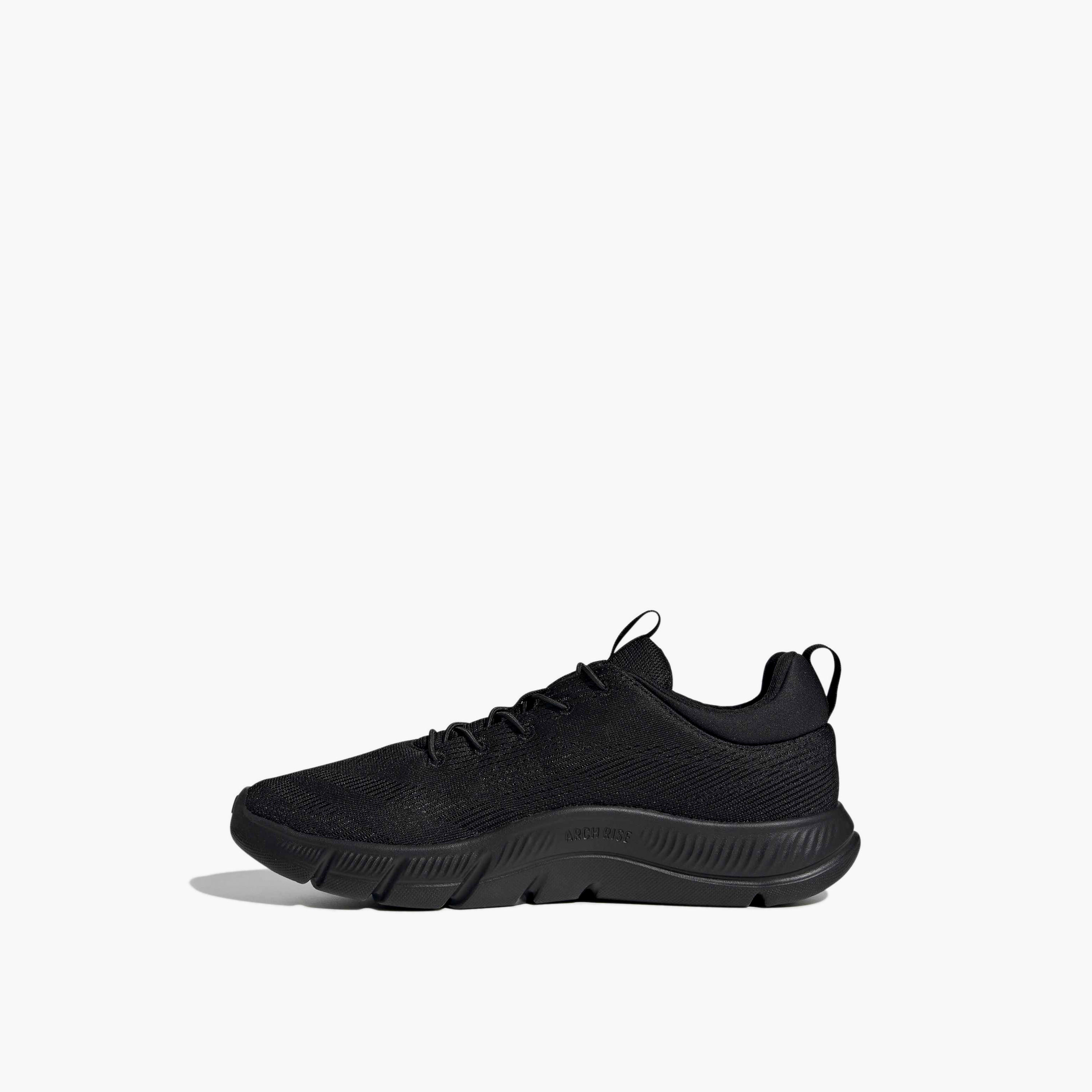 Adidas Men Cloudfoam Flex - Elastic Laces Slip-On Sneakers-sports-men-shoes-image-3