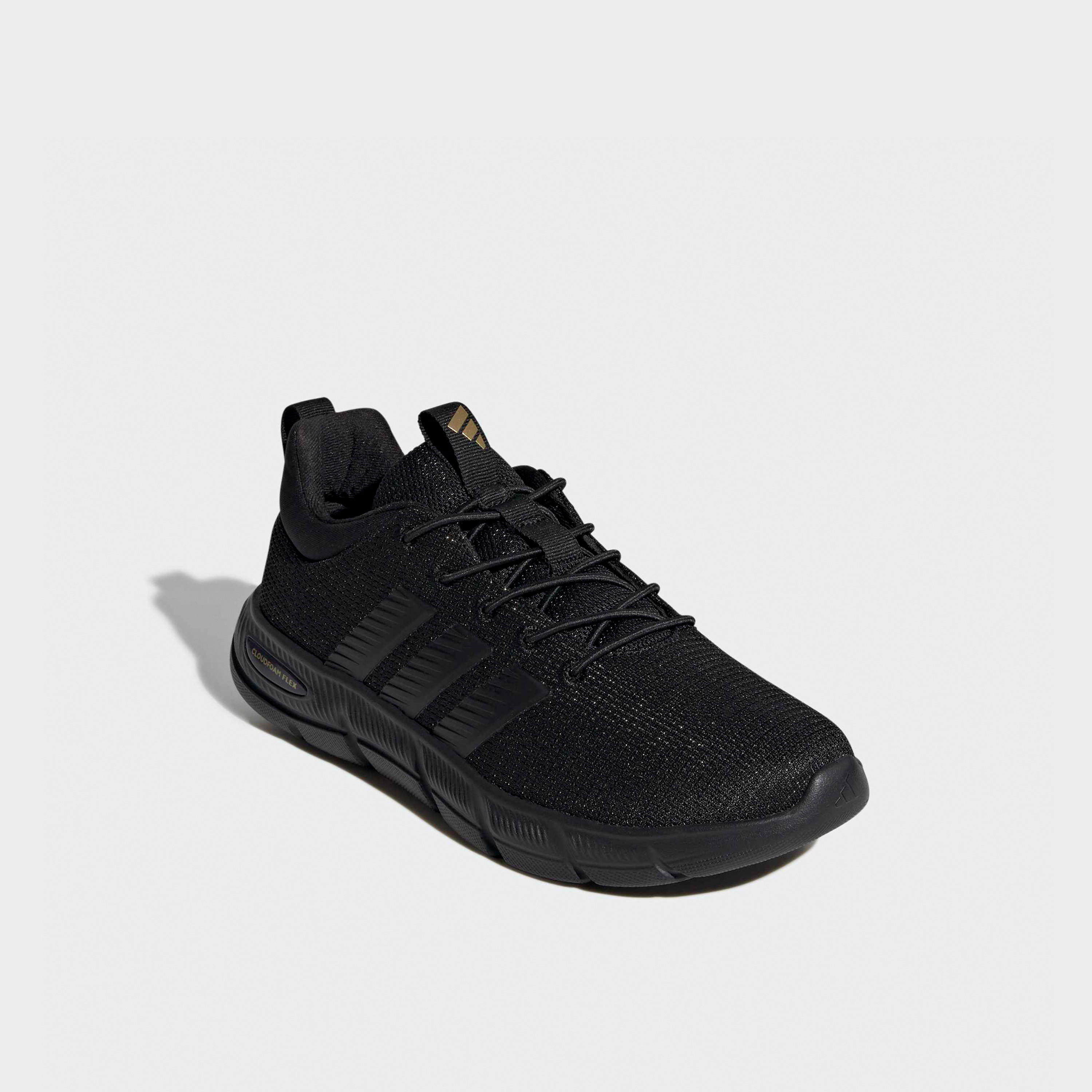 Adidas Women Cloudfoam Flex Elastic Laces Slip-On Ankle Sneakers-women-shoes-sneakers-image-1