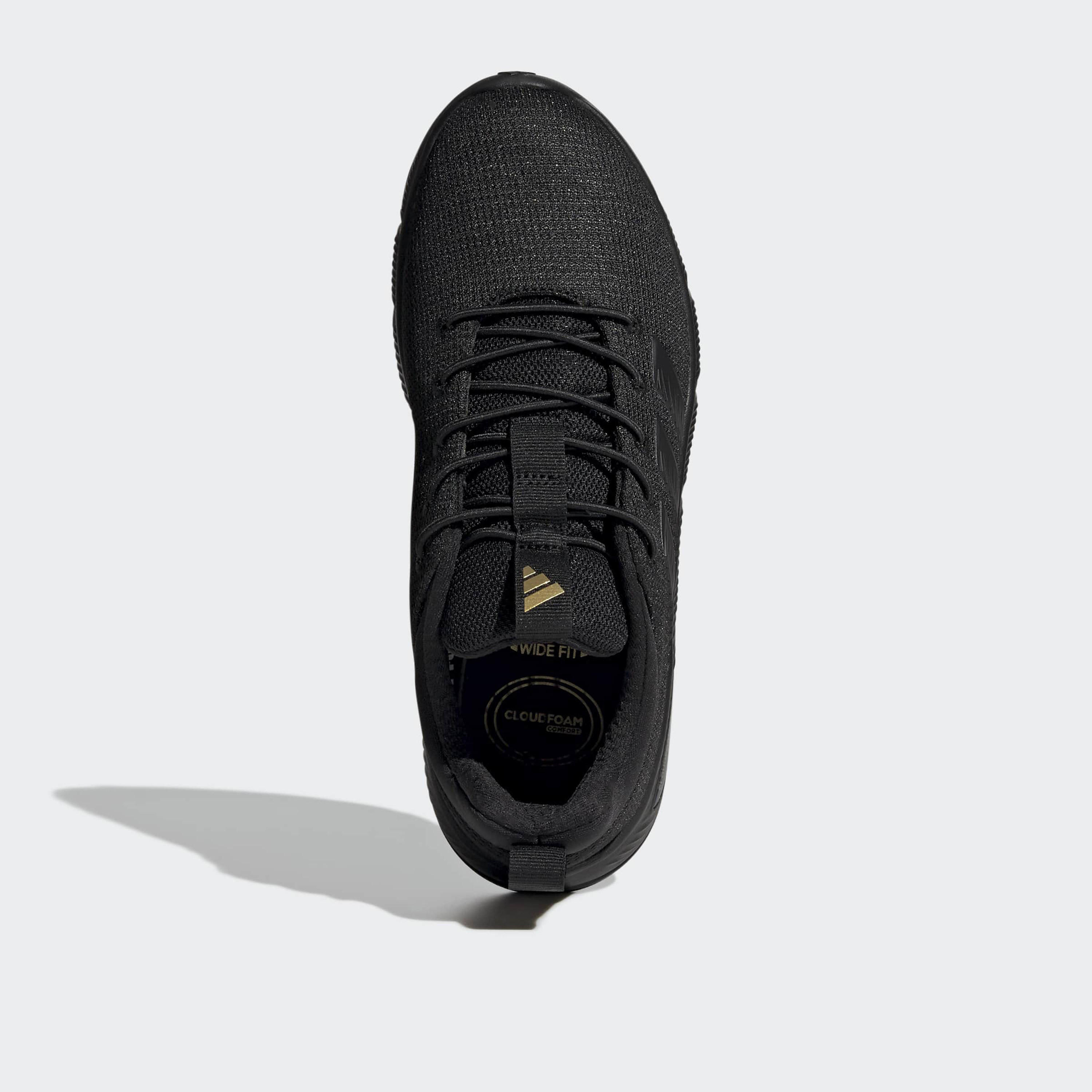 Adidas Women Cloudfoam Flex Elastic Laces Slip-On Ankle Sneakers-women-shoes-sneakers-image-3