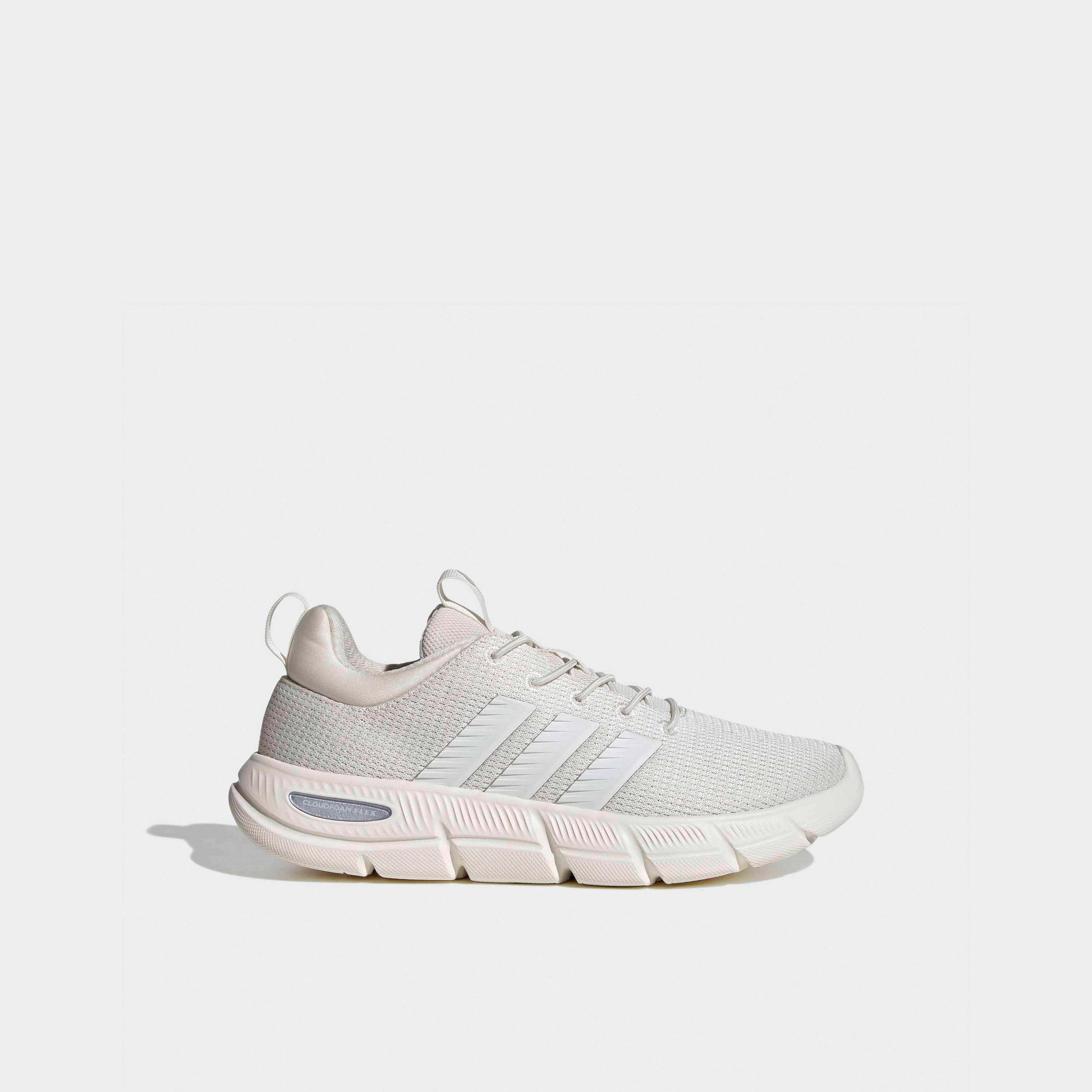 Adidas Women Cloudfoam Flex Elastic Laces Slip-On Ankle Sneakers-women-shoes-sneakers-image-2