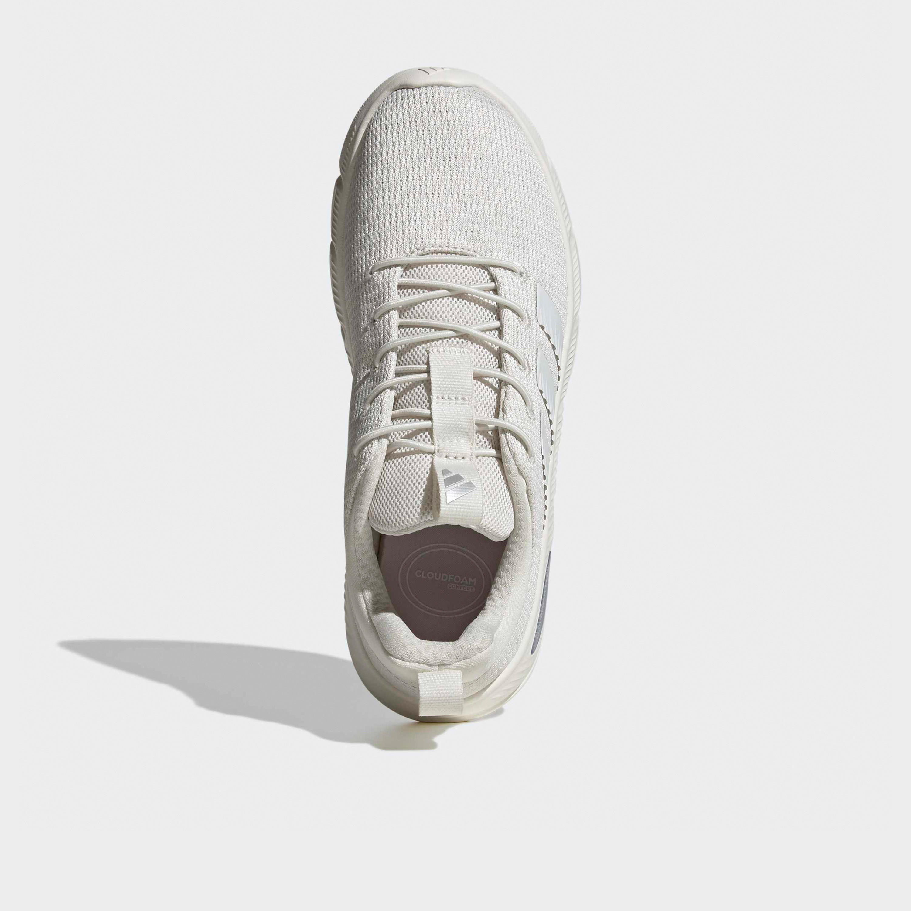 Adidas Women Cloudfoam Flex Elastic Laces Slip-On Ankle Sneakers-women-shoes-sneakers-image-3