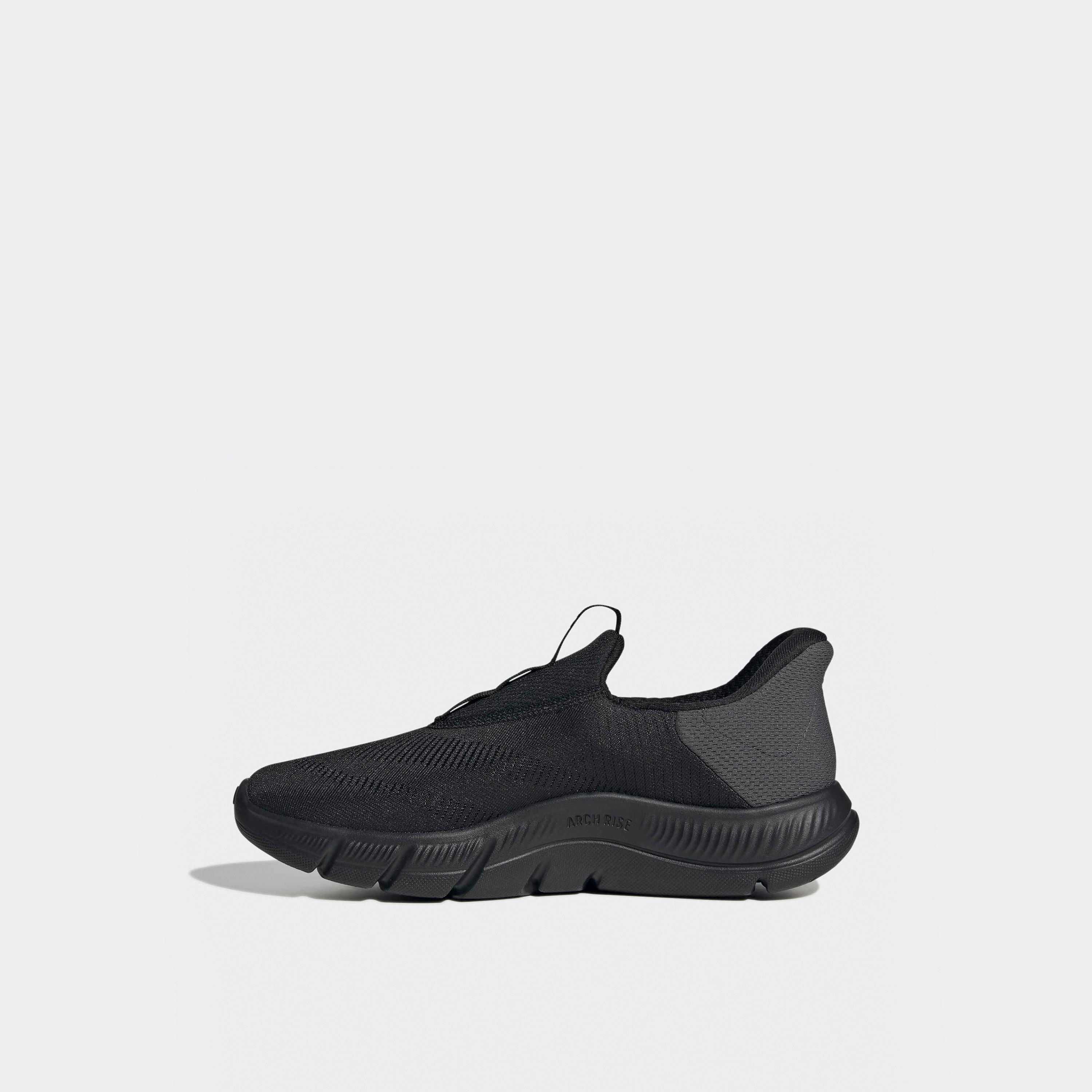 Adidas Women Cloudfoam Flex Lounge Rapidf Slip-On Ankle Sneakers-sports-women-shoes-image-3