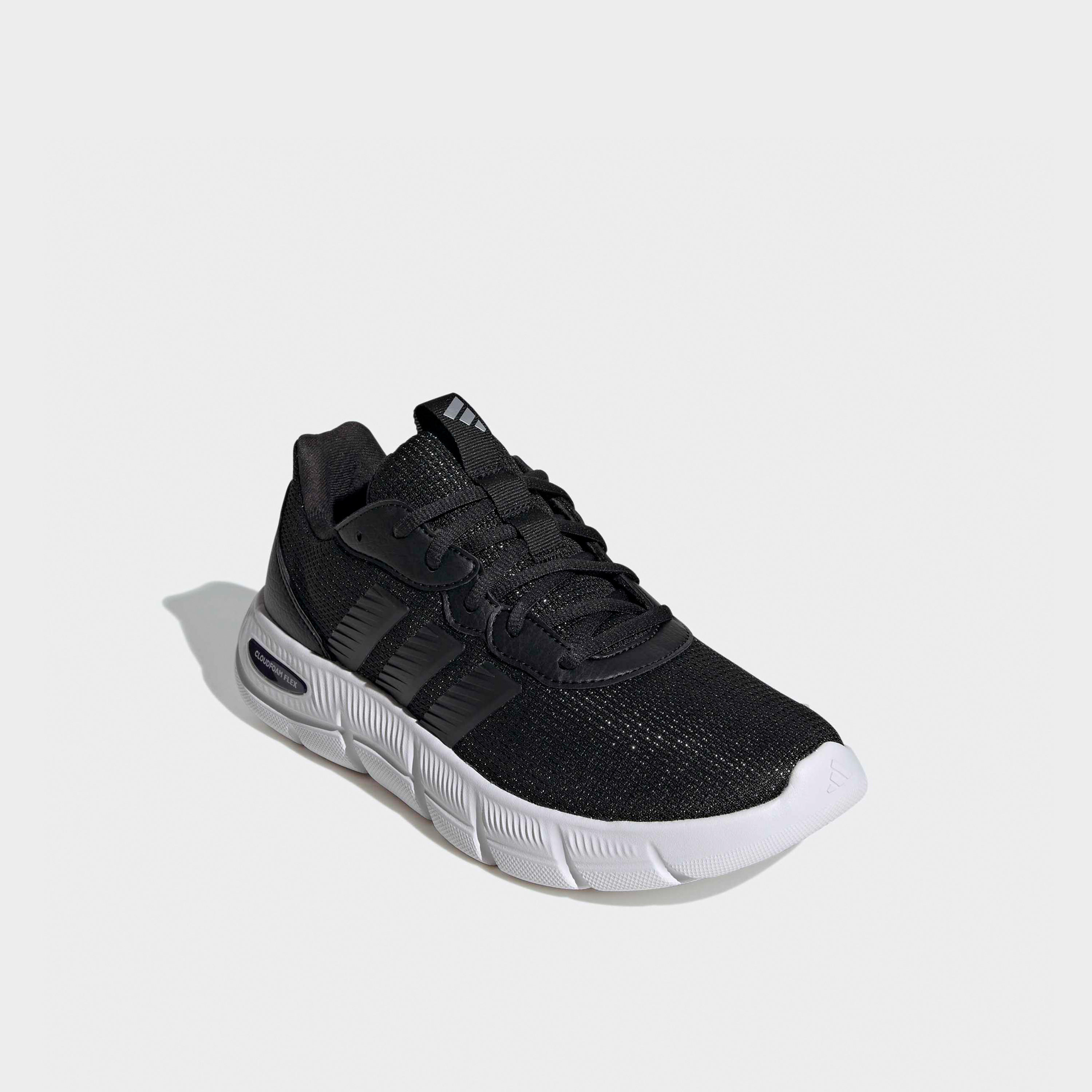 Adidas Women Cloudfoam Flex Lace-Up Running Shoes-sports-women-shoes-image-1