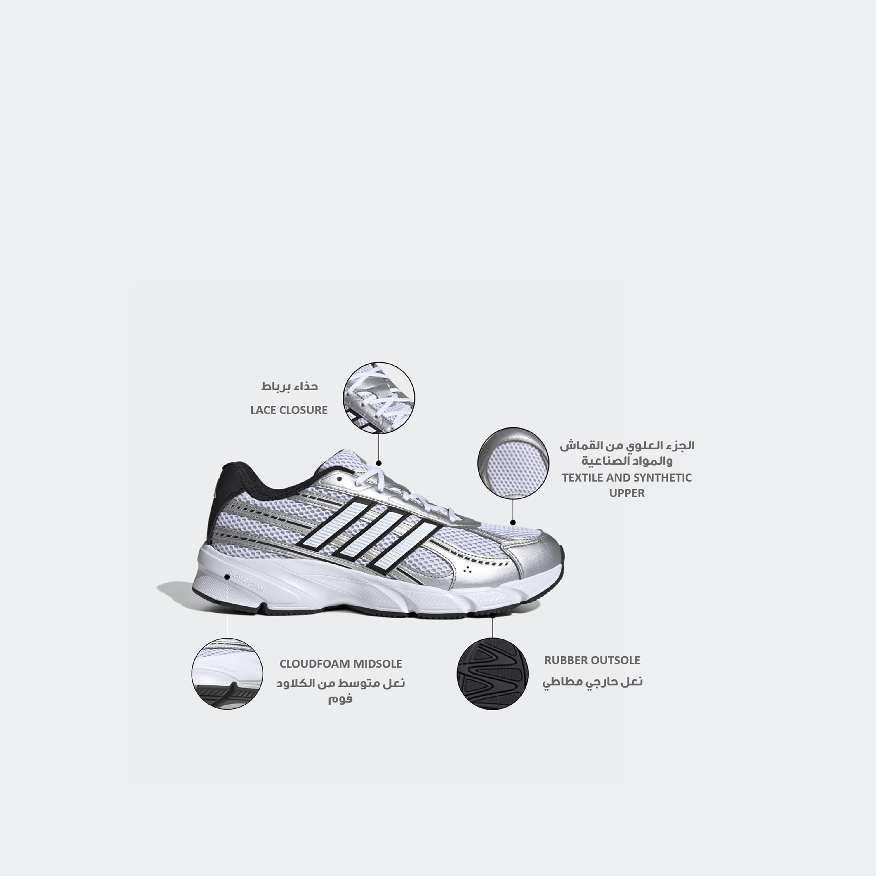 حذاء رياضي تكنوكيوس 2000 برباط إغلاق للرجال من أديداس-sports-men-shoes-image-2