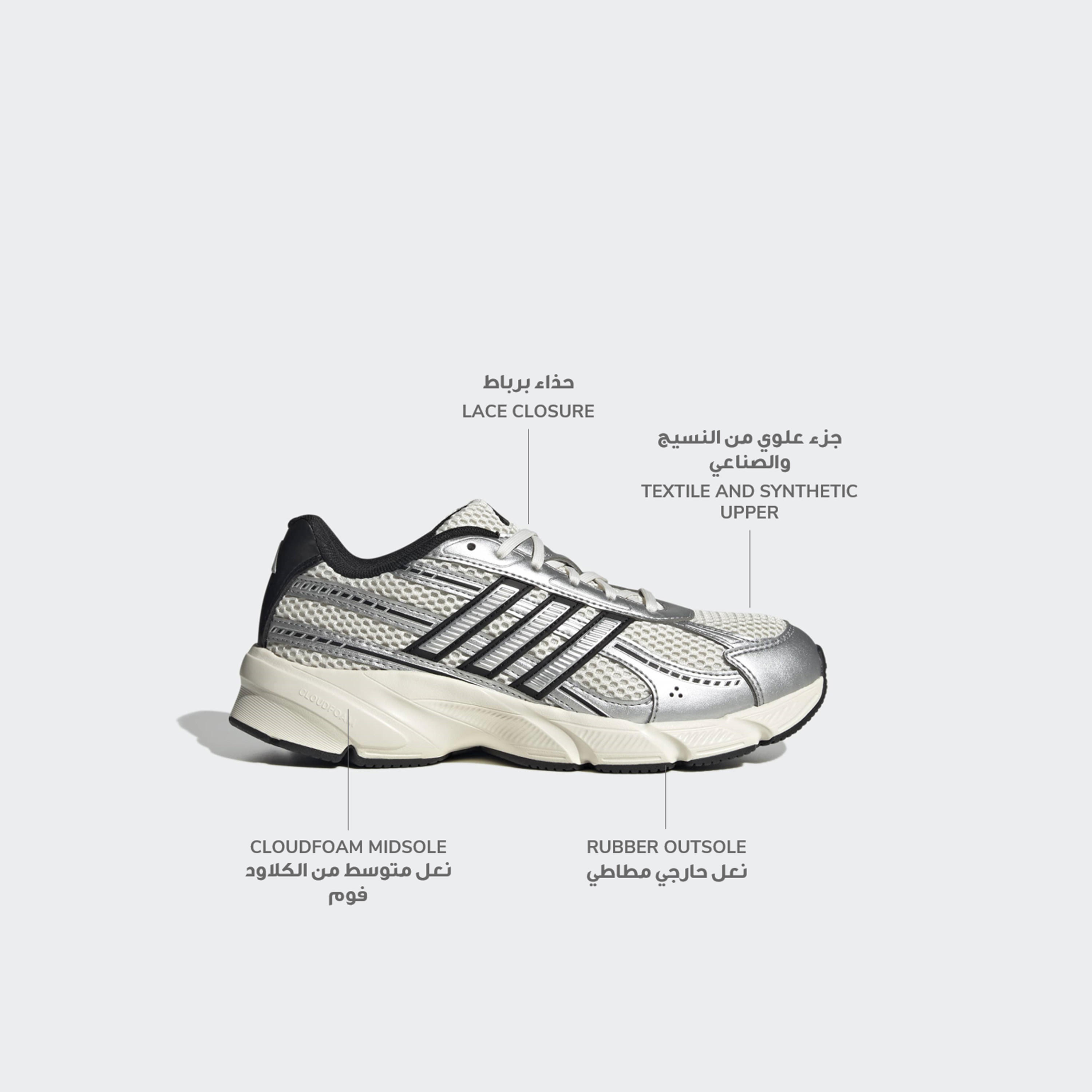 حذاء سنيكرز برباط إغلاق "تيكنو كيوس 2000" للنساء من أديداس-sports-women-shoes-image-2