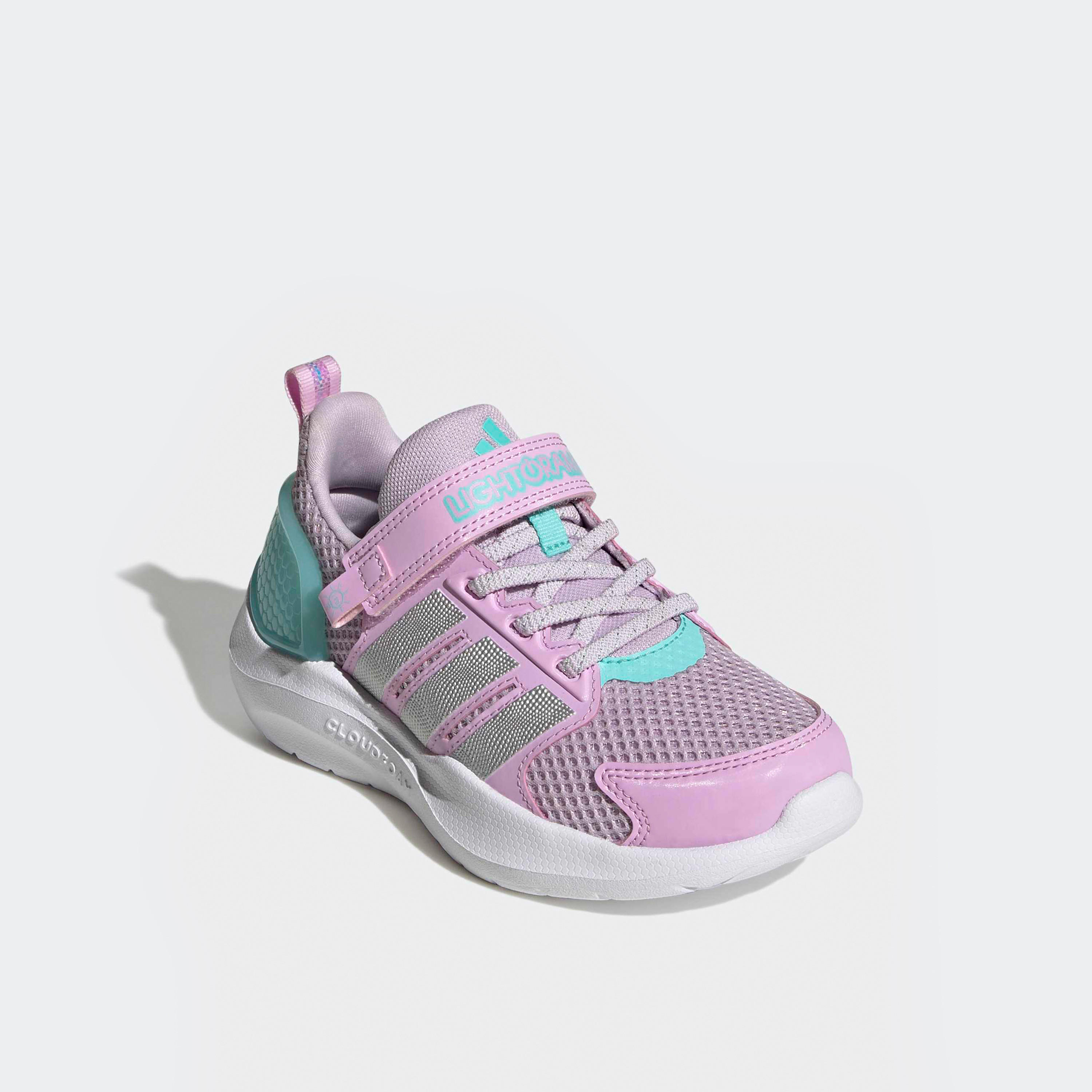 حذاء سنيكرز بشريط إغلاق لاصق "لايتوراما آر إن آر إل" للبنات من أديداس-girls-shoes-sneakers-image-1