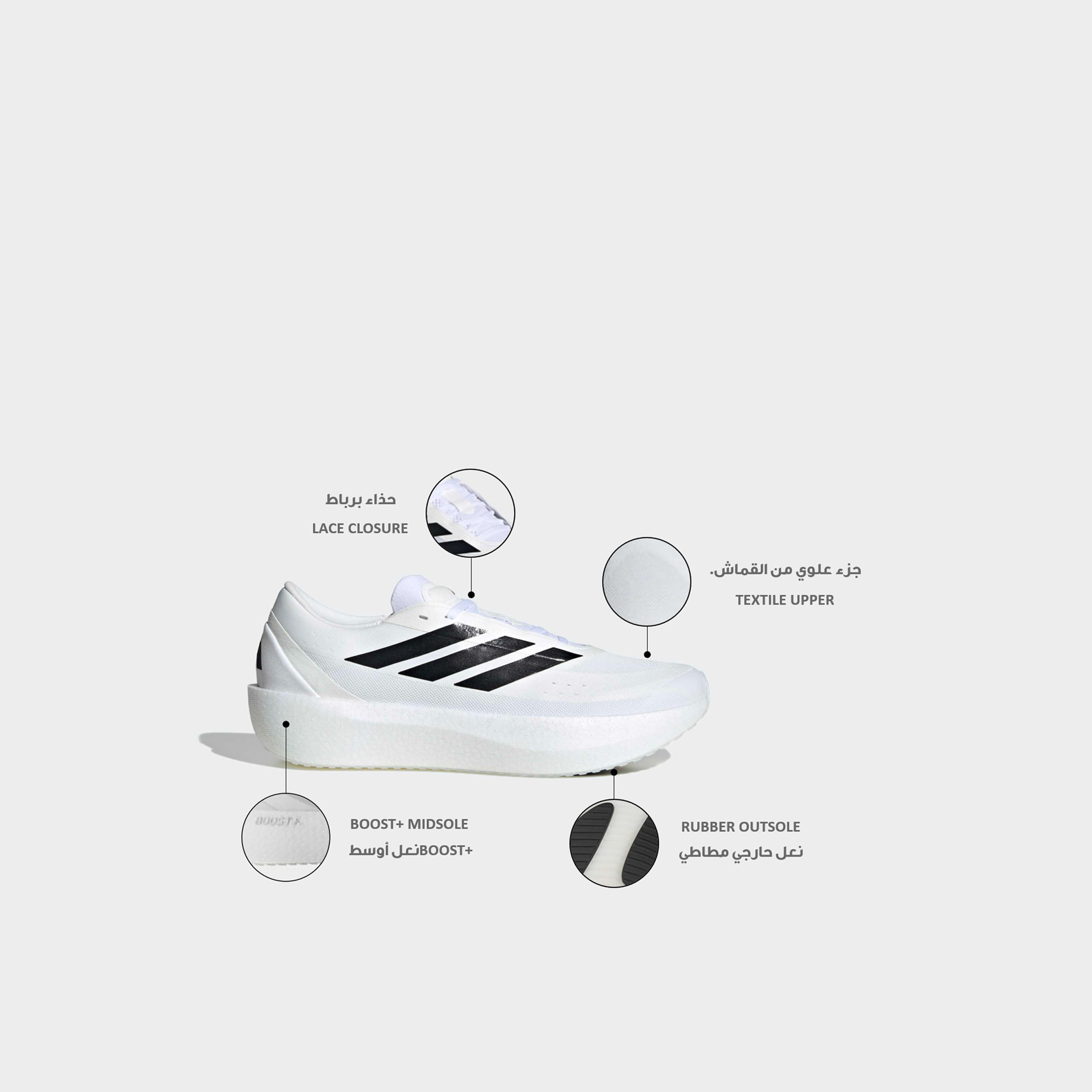 Adidas Men Zenboost Textured Lace-Up Sports Shoes-sports-men-shoes-image-2