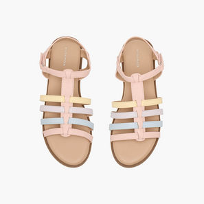 Flora Bella Girls Hook & Loop Flat Sandals-girls-shoes-image-1