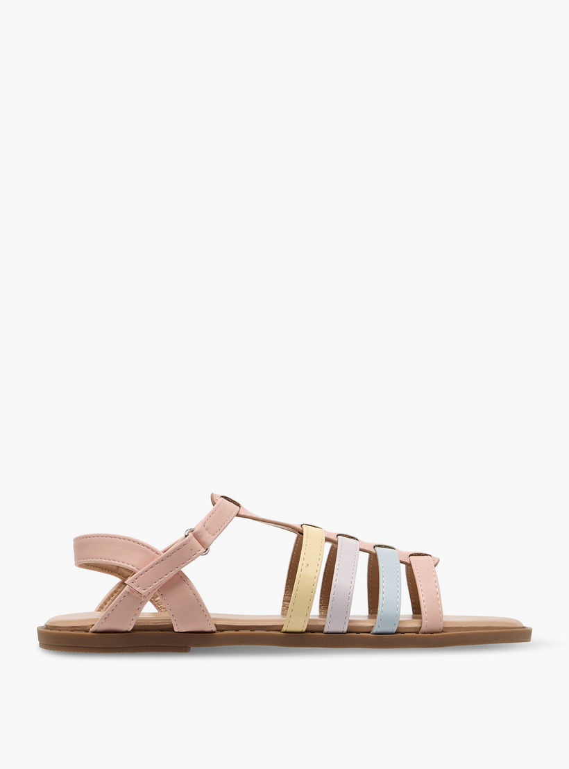Flora Bella Girls Hook & Loop Flat Sandals-girls-shoes-sandals-image-2