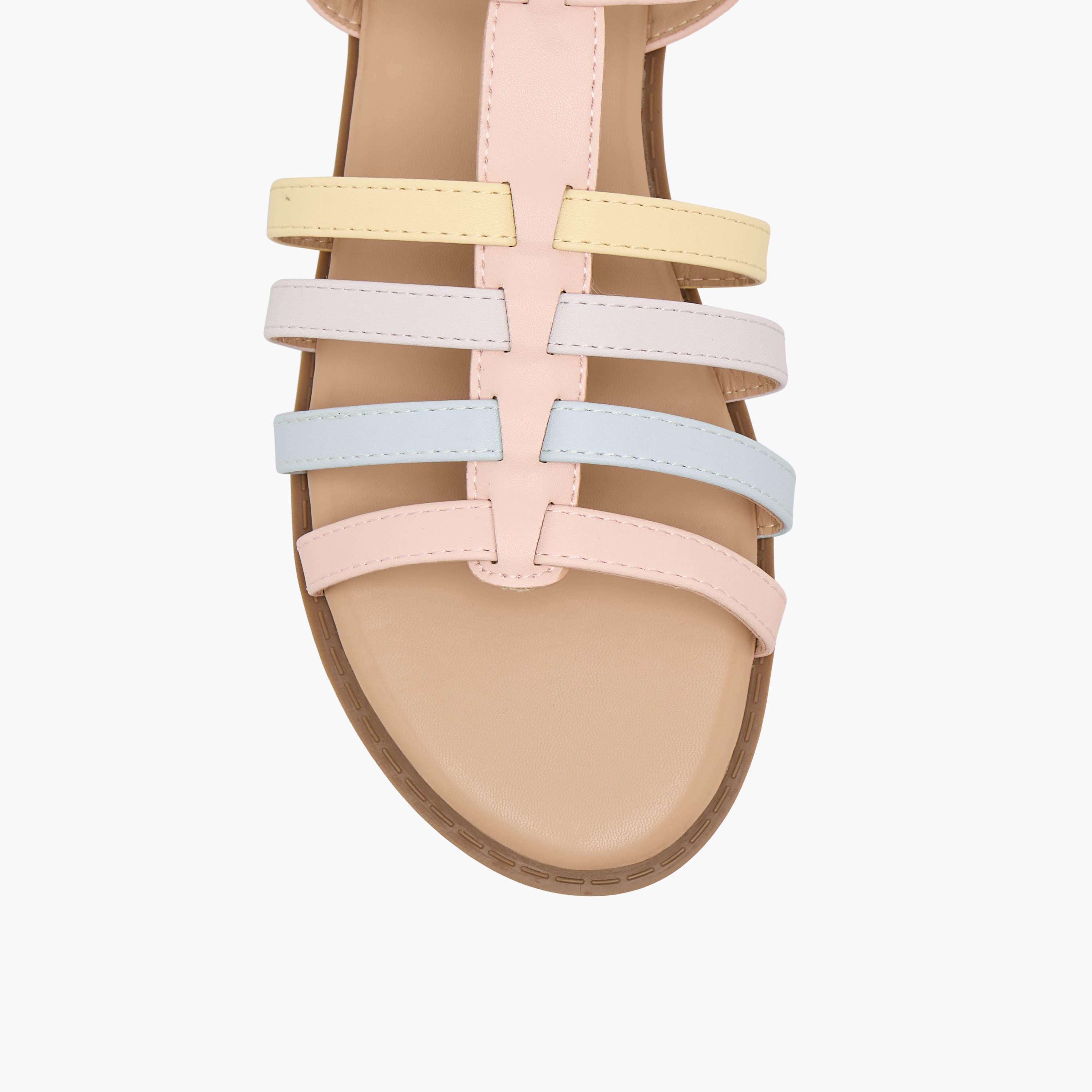 Flora Bella Girls Hook & Loop Flat Sandals-girls-shoes-sandals-image-3