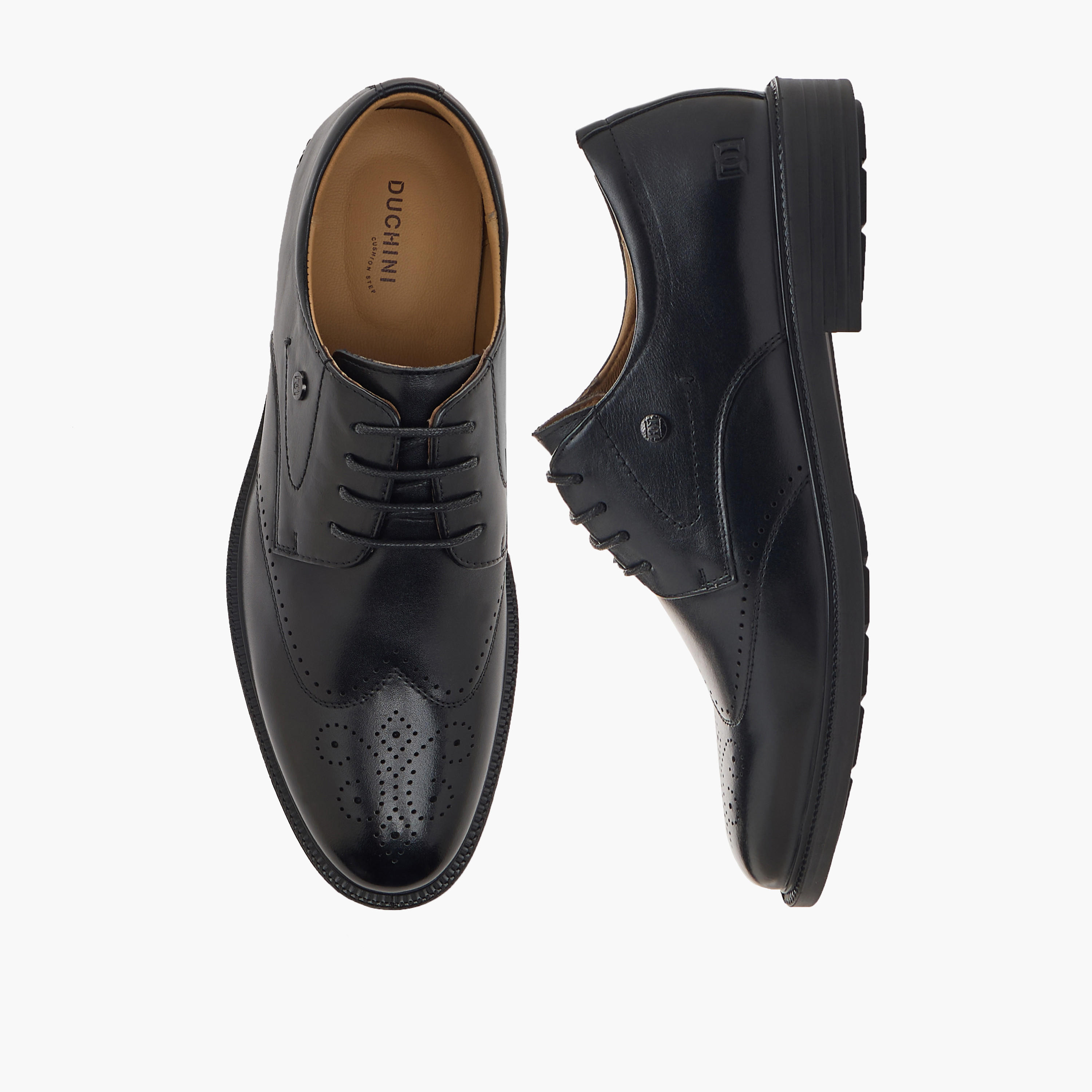 حذاء ديربي جلد برباط إغلاق للرجال من دوتشيني-men-shoes-formalshoes-image-1