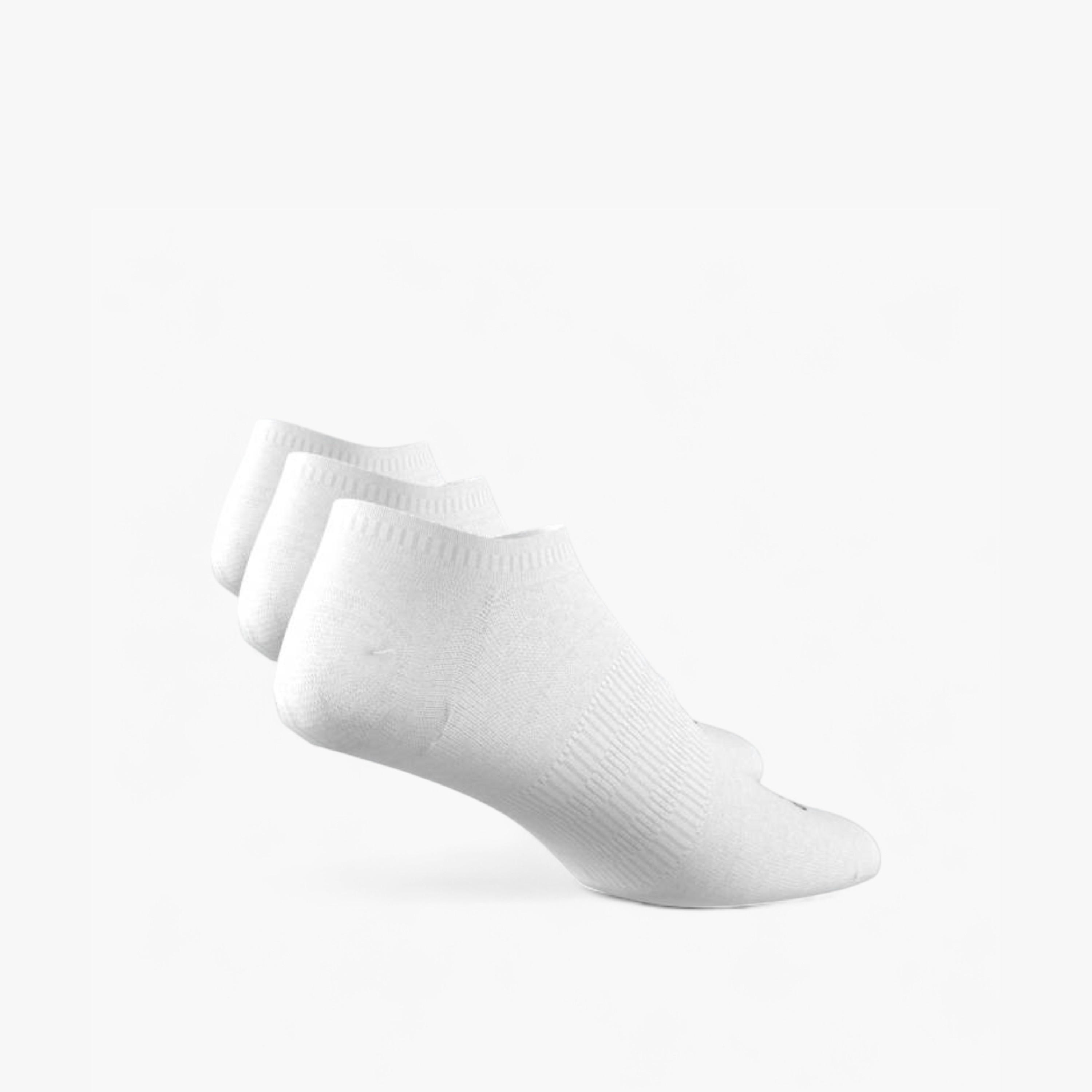 Adidas Logo Print No Show Sports Socks - Set of 3-men-socks-image-4
