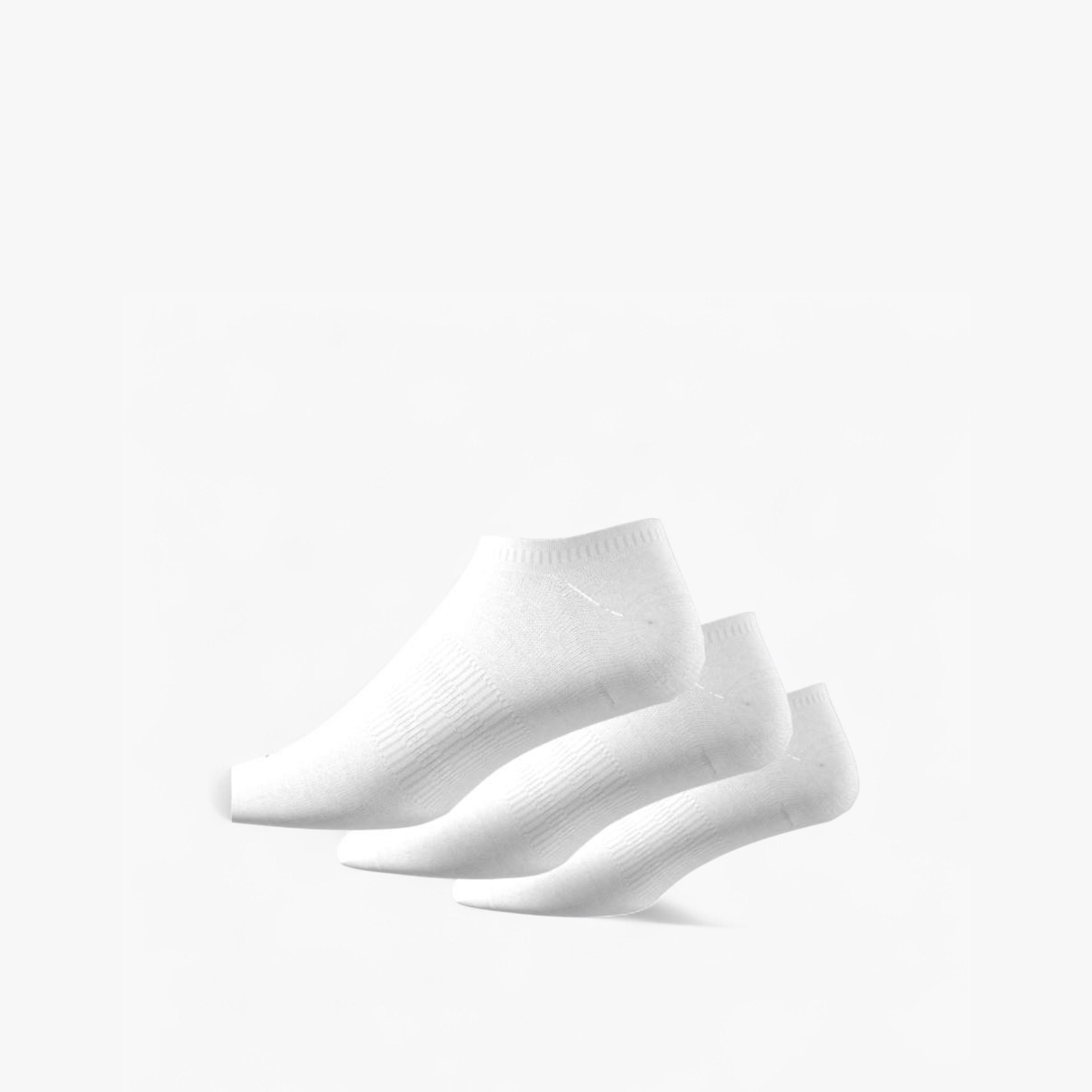Adidas Logo Print No Show Sports Socks - Set of 3-men-socks-image-6