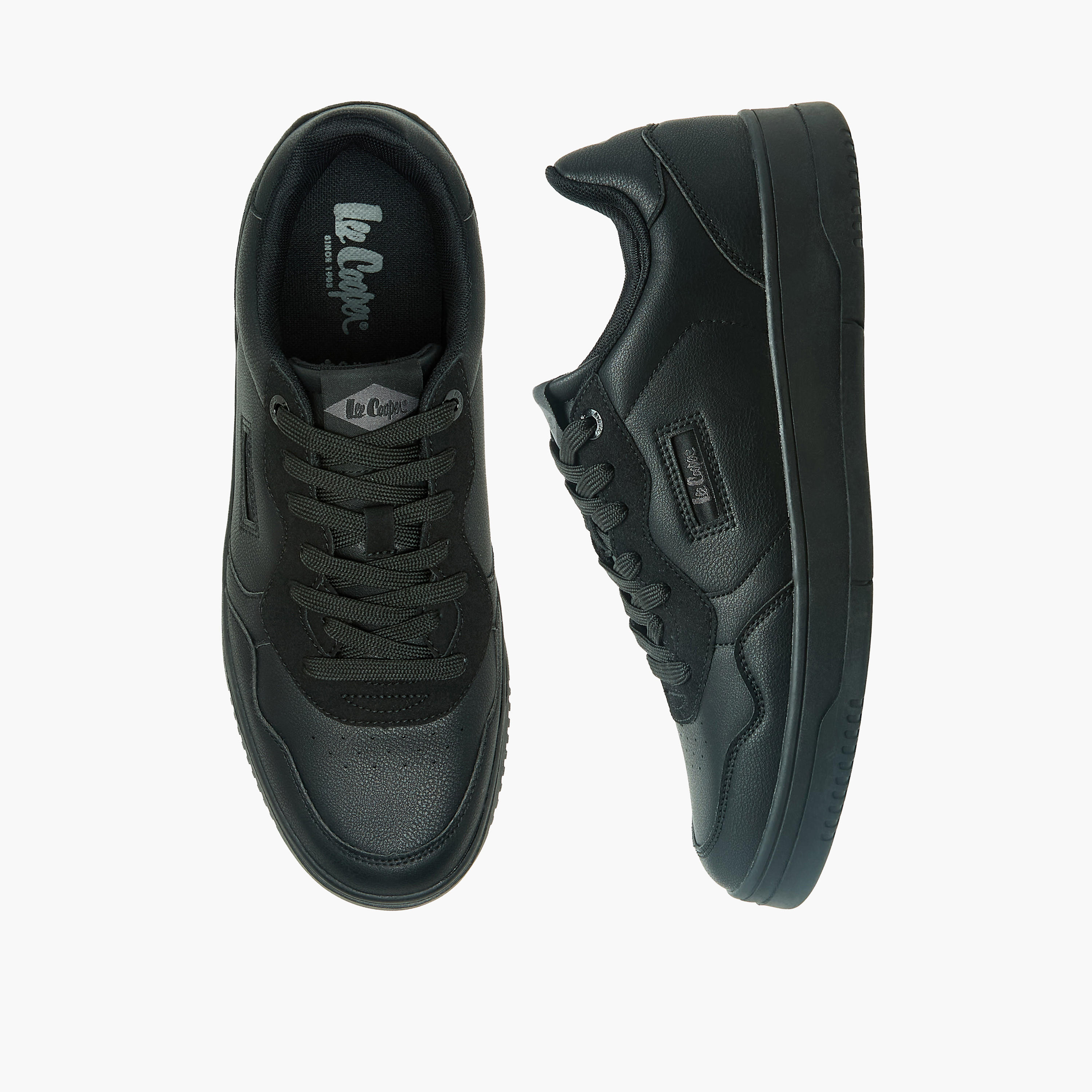 Lee Cooper Men Lace-Up Ankle Sneakers-men-shoes-sneakers-image-1