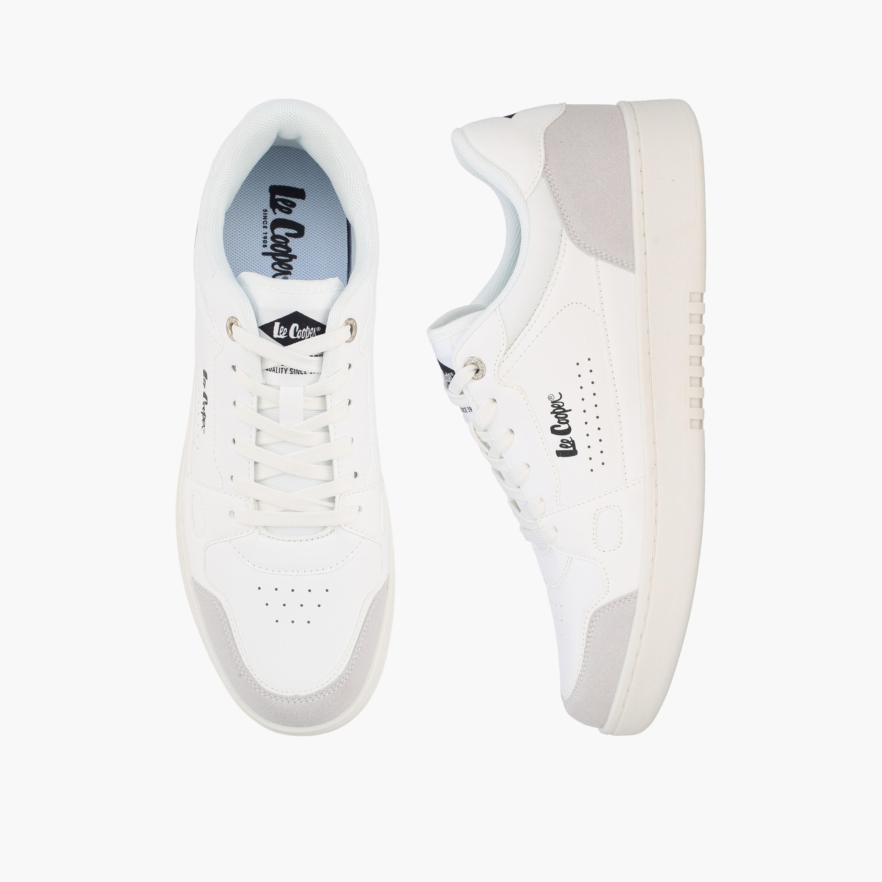 حذاء سنيكرز بطول الكاحل ورباط إغلاق للرجال من لي كوبر-men-shoes-sneakers-image-1