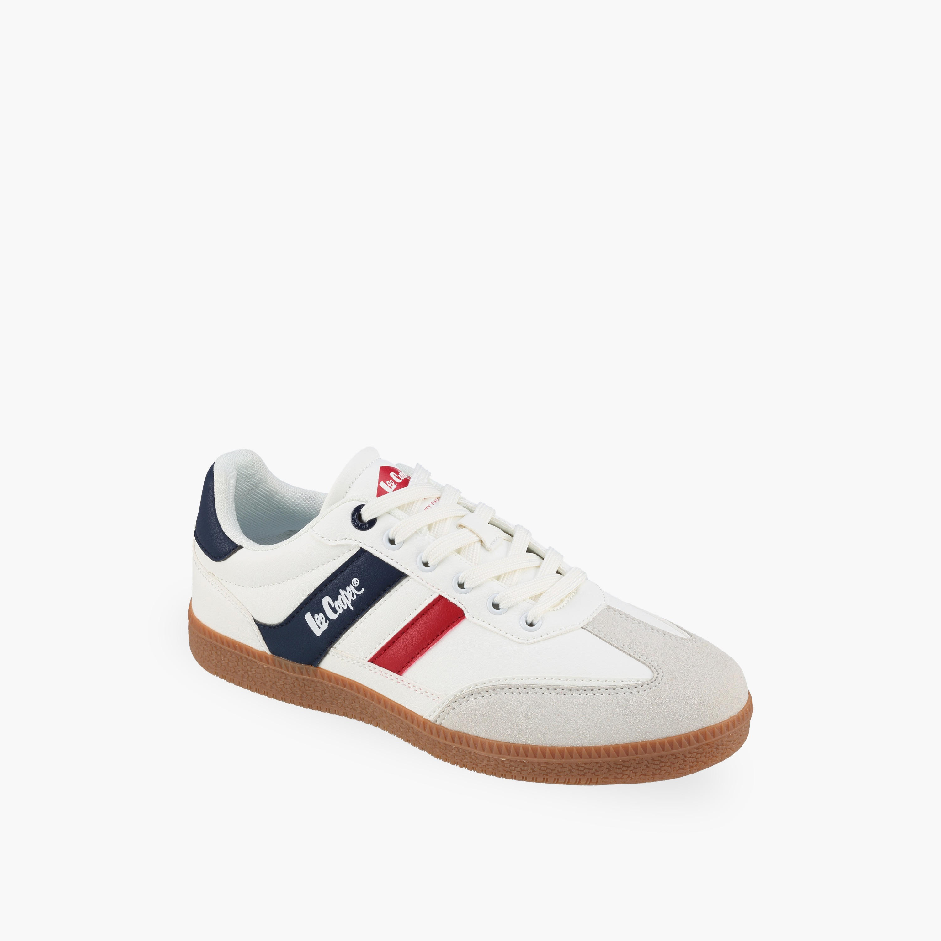 Lee Cooper Women Panelled Lace-Up Ankle Sneakers-women-shoes-sneakers-image-2