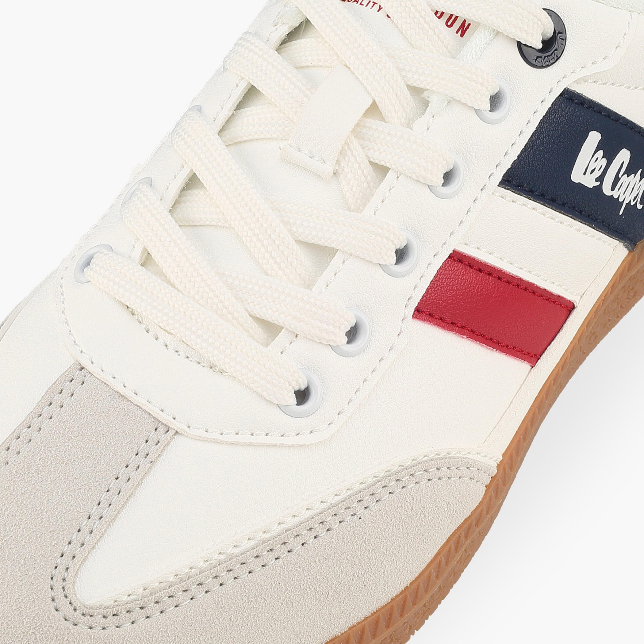 Lee Cooper Women Panelled Lace-Up Ankle Sneakers-women-shoes-sneakers-image-4