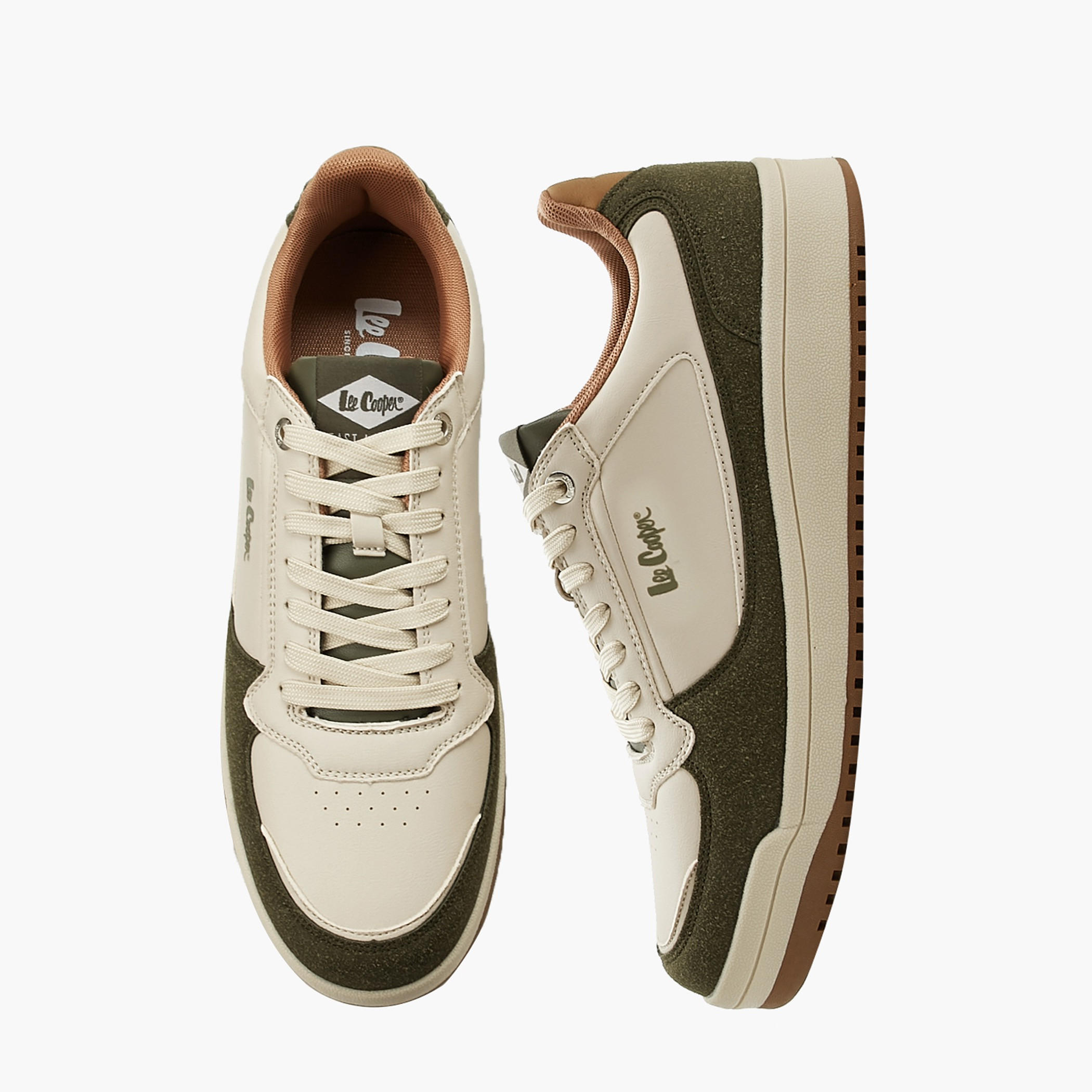 Lee Cooper Men Ortholite Lace-Up Ankle Sneakers-men-shoes-sneakers-image-1