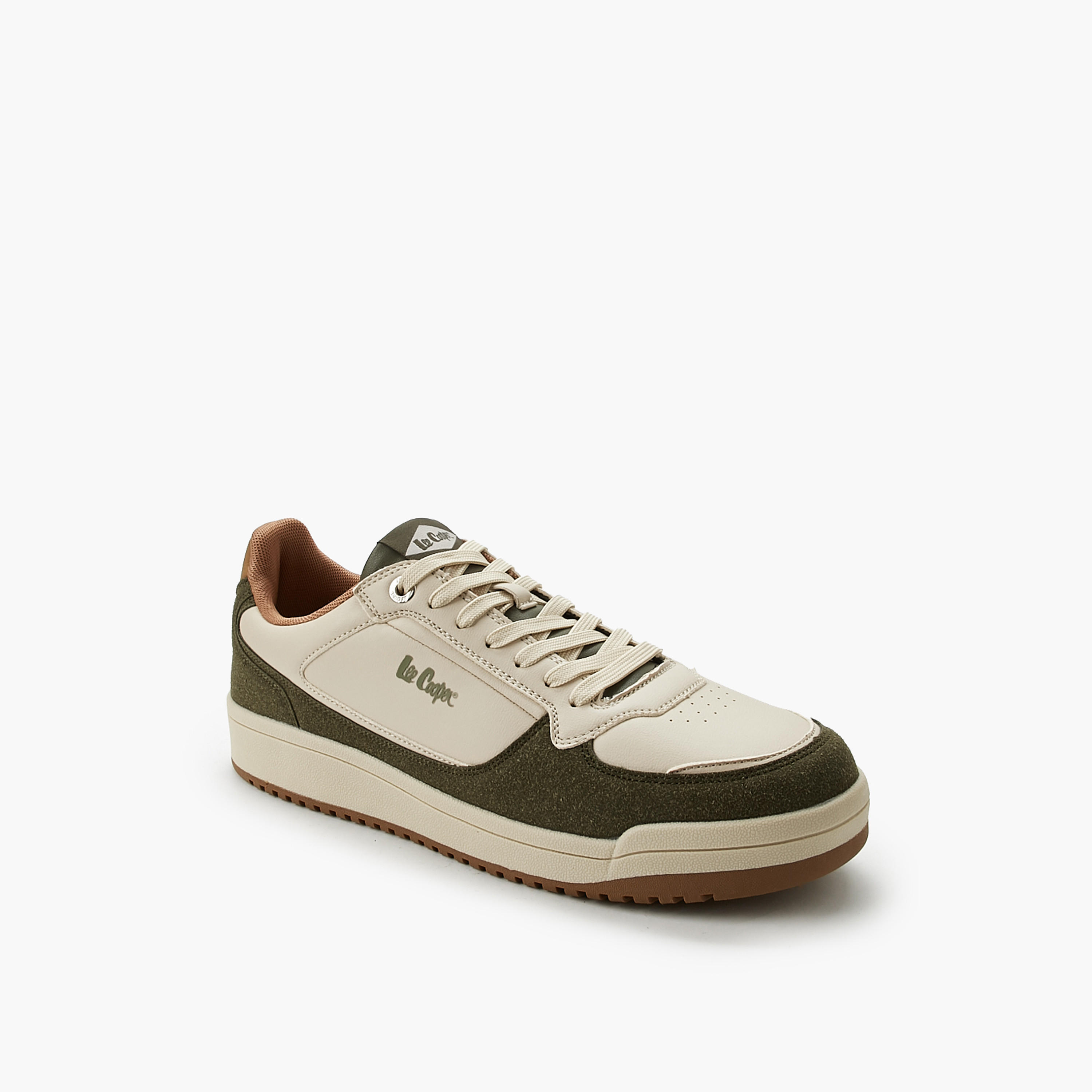 Lee Cooper Men Ortholite Lace-Up Ankle Sneakers-men-shoes-sneakers-image-2