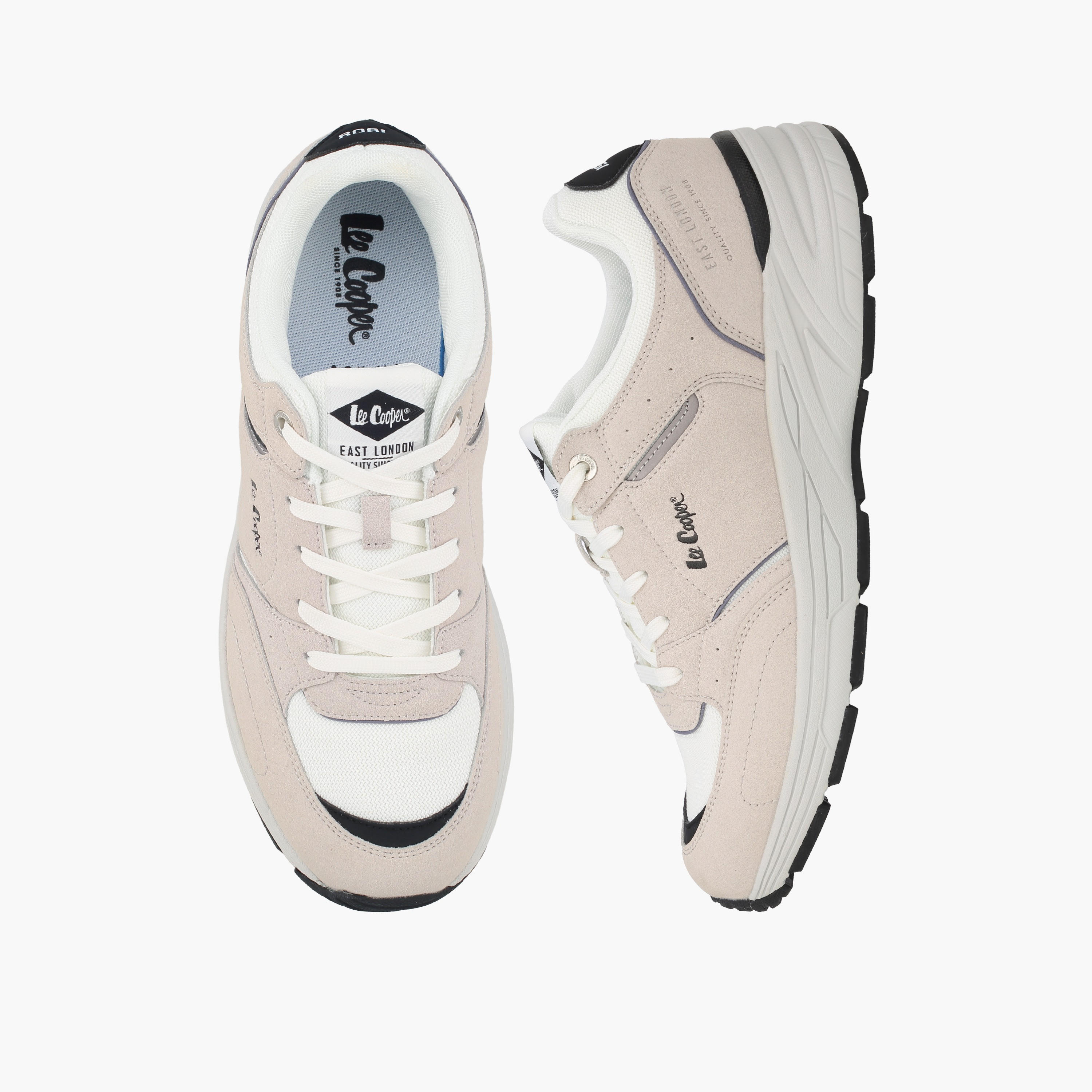 حذاء سنيكرز كاحل برباط للرجال من لي كوبر-men-shoes-sneakers-image-1
