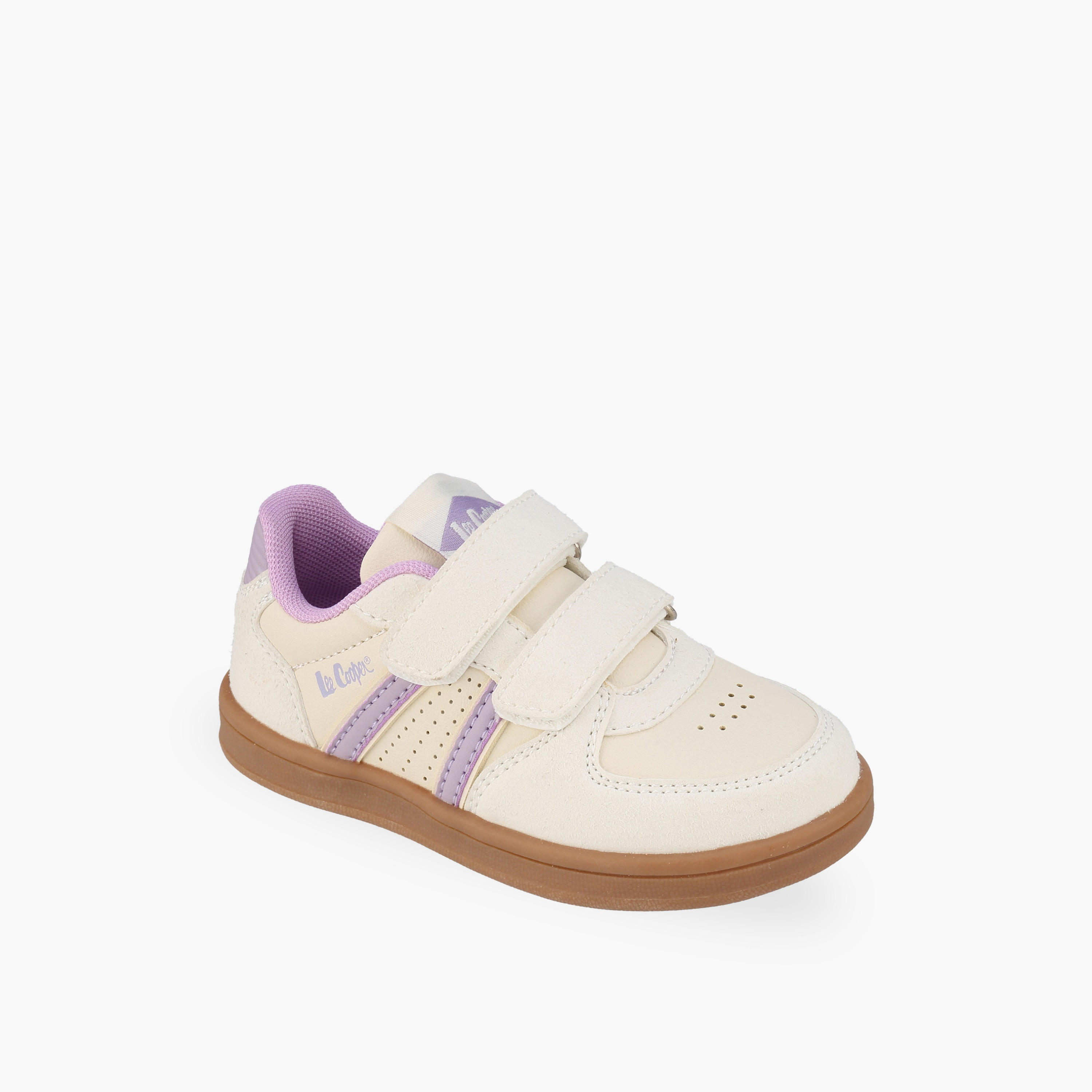 حذاء سنيكرز طول الكاحل بشريط إغلاق لاصق للبنات من لي كوبر-girls-shoes-sneakers-image-2