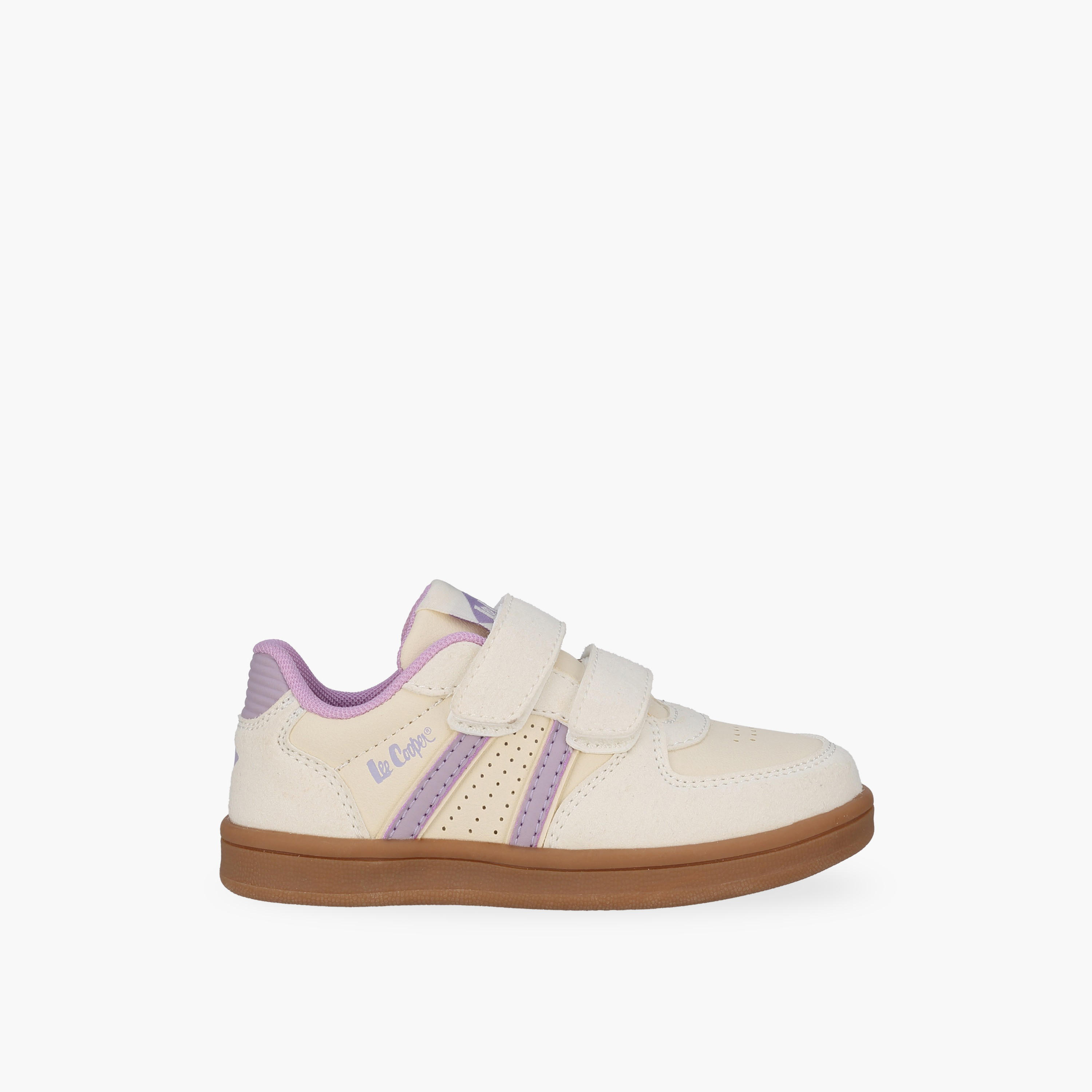 حذاء سنيكرز طول الكاحل بشريط إغلاق لاصق للبنات من لي كوبر-girls-shoes-sneakers-image-3