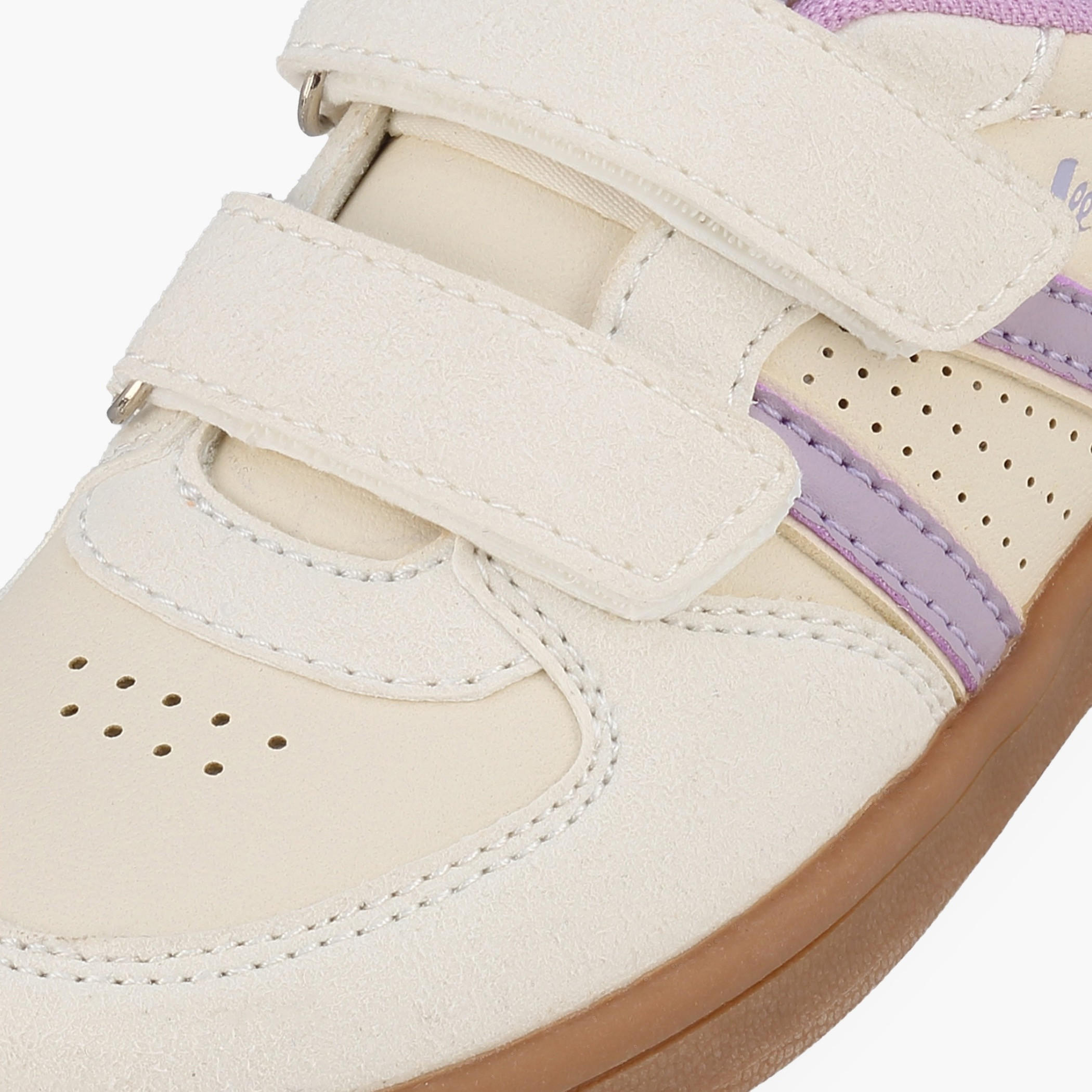 حذاء سنيكرز طول الكاحل بشريط إغلاق لاصق للبنات من لي كوبر-girls-shoes-sneakers-image-4